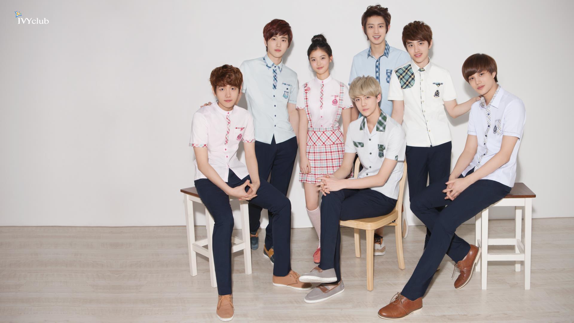 1920x1080 Korean Boy Group EXO