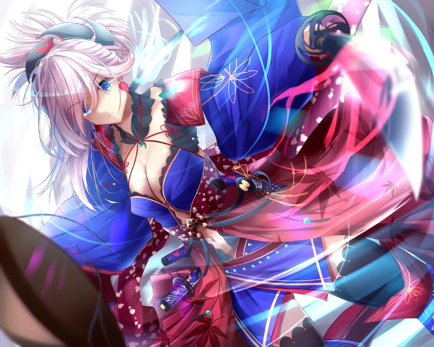 1500x1199 Arknights Operator: Miyamoto Musashi Fgo Wallpaper HD