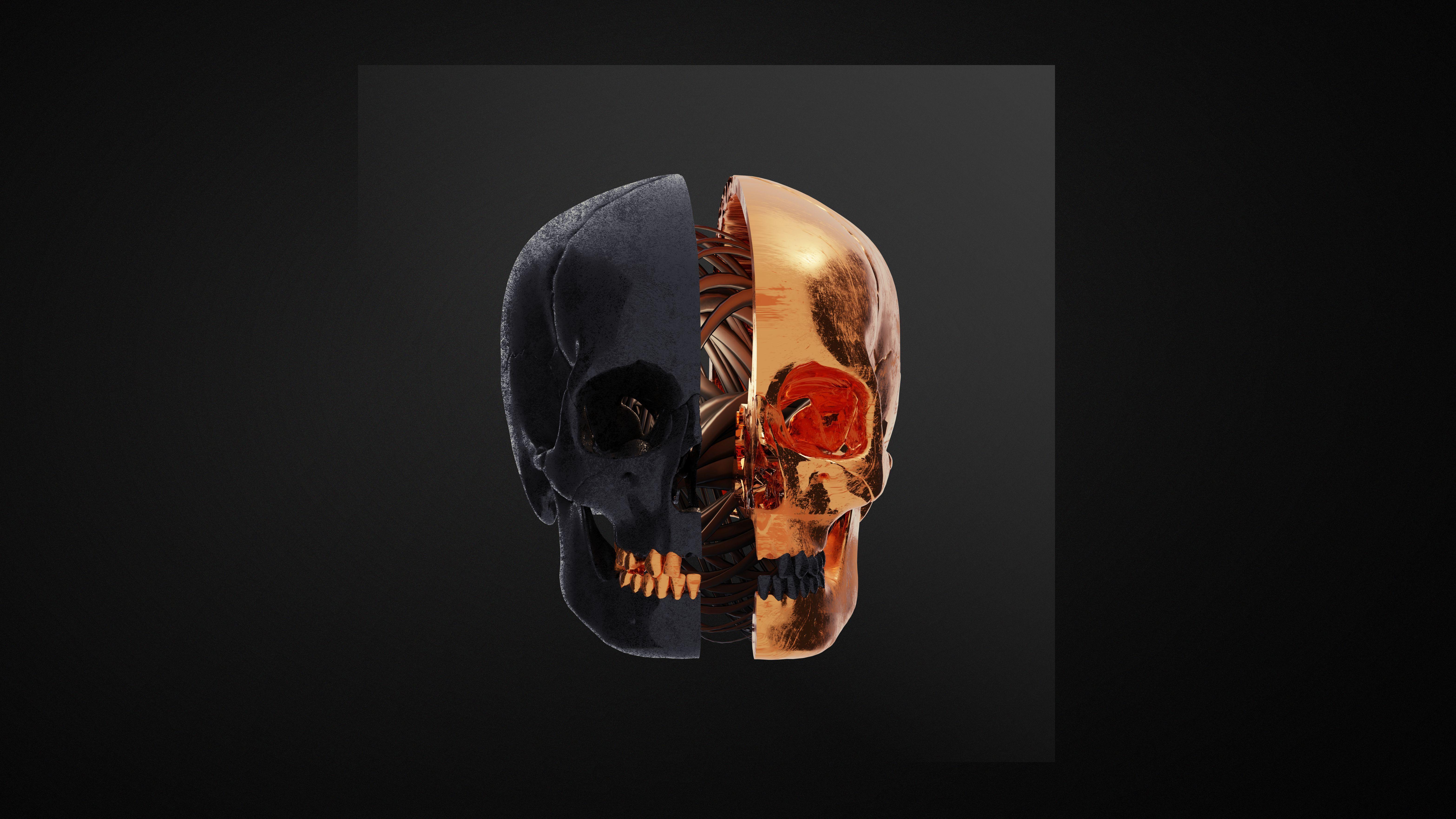 6267x3525 Black and Gold 4K wallpaper