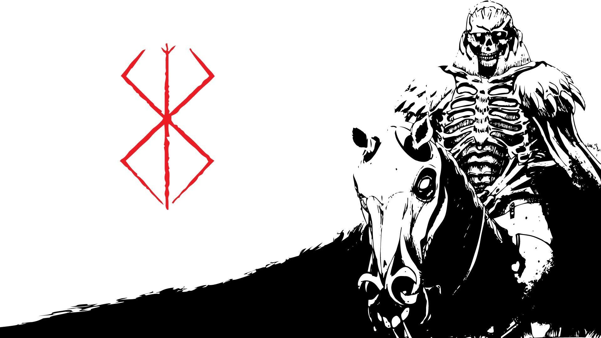 1920x1080 Berserk, Skull Knight, Knight, Anime, Manga, Kentaro Miura