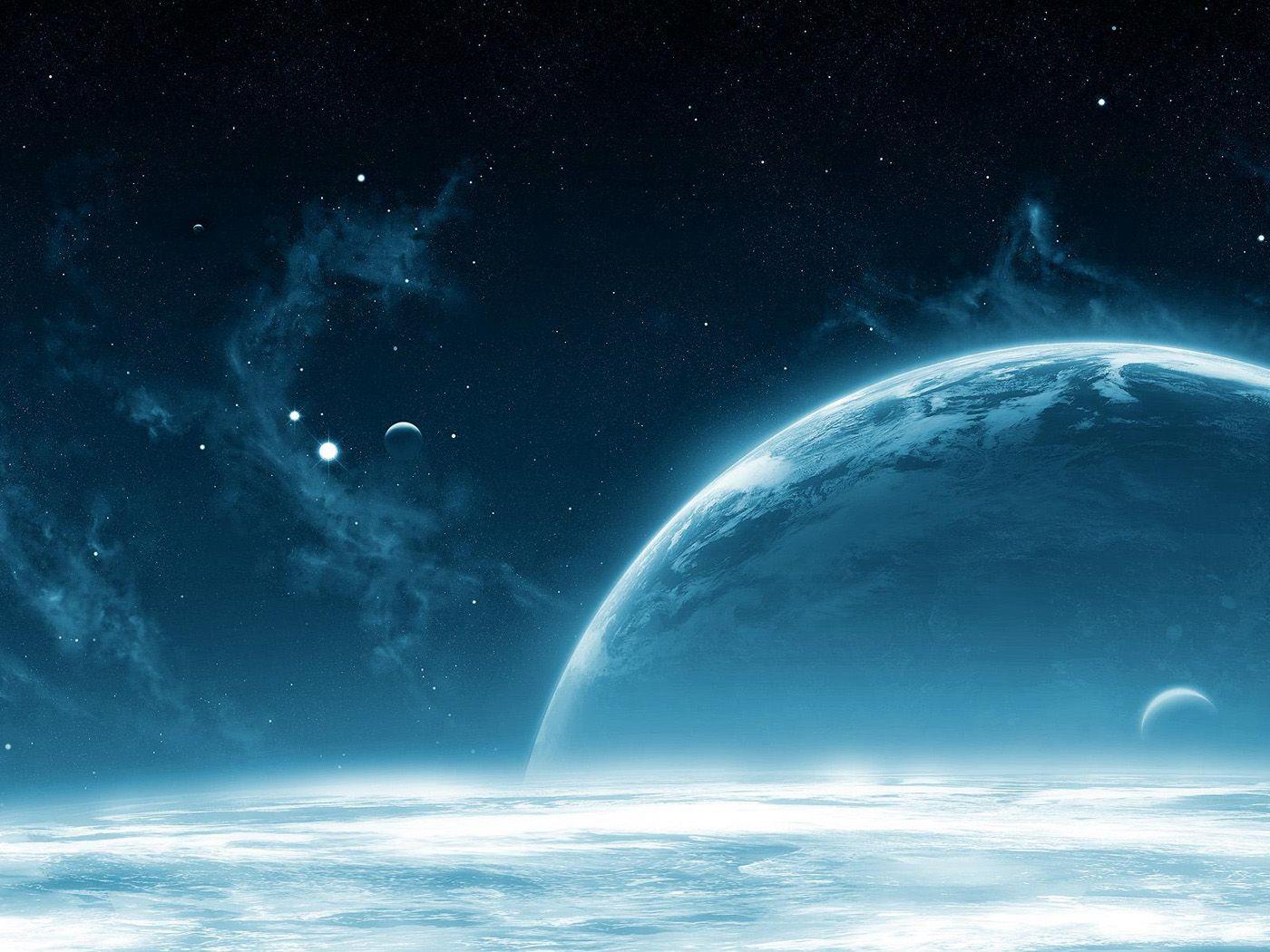 1400x1050 Blue Planet Wallpaper Background