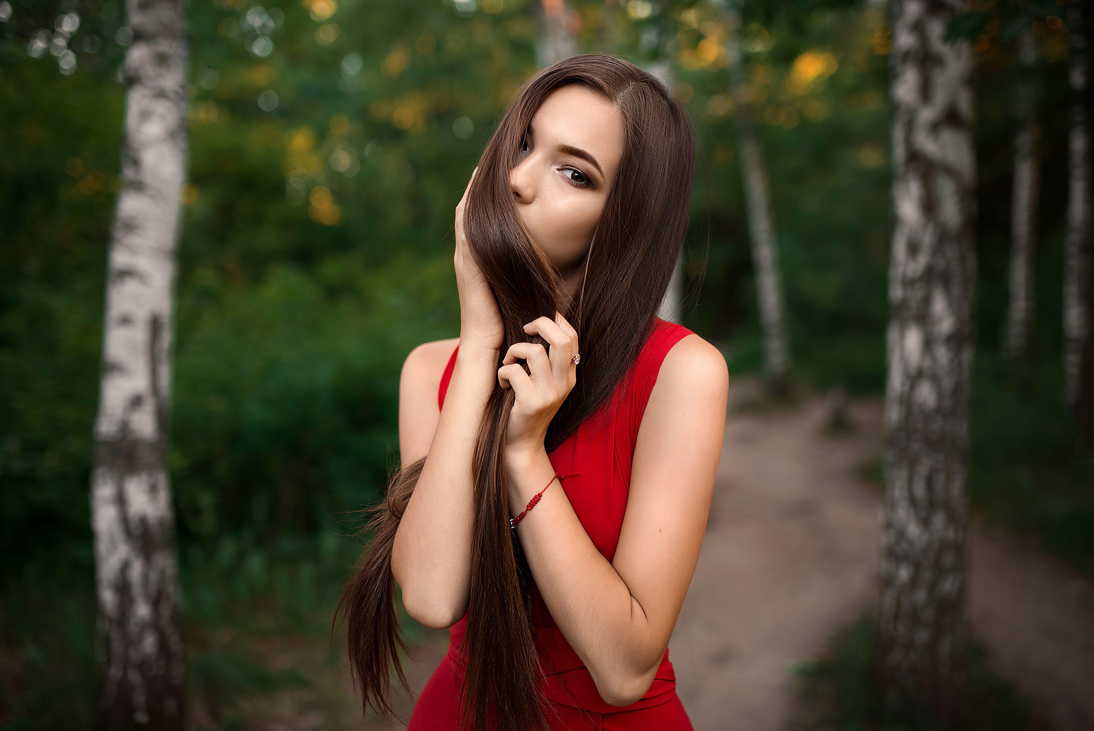 3840x2564 Red dress HD Wallpaper & Background