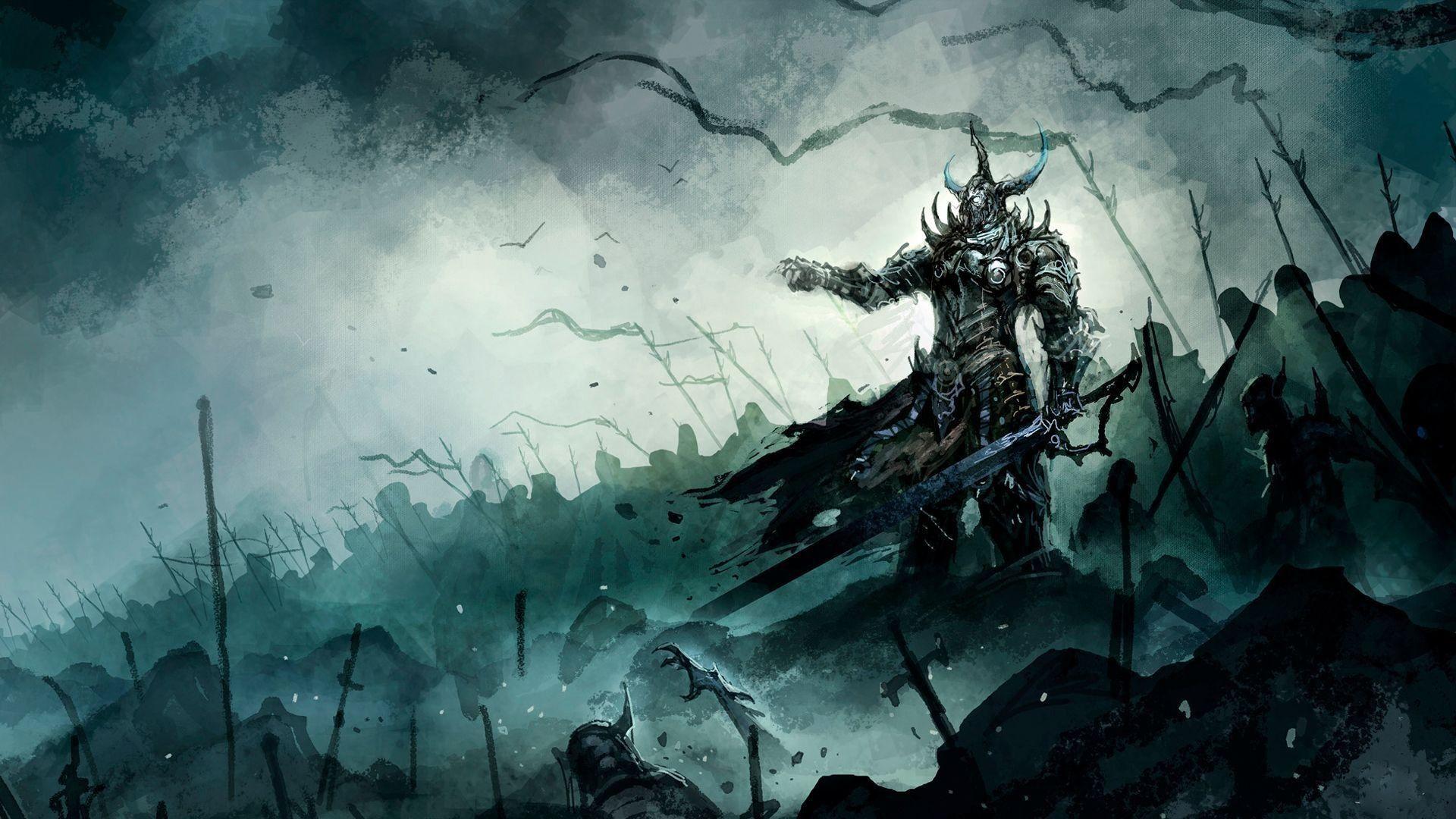 1920x1080 Death Knight Wallpaper