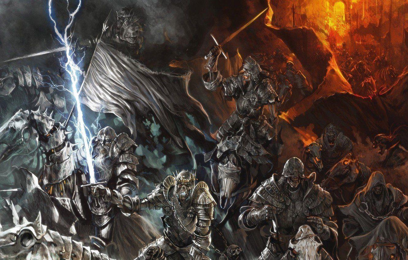 1332x850 Skull Knight Wallpaper