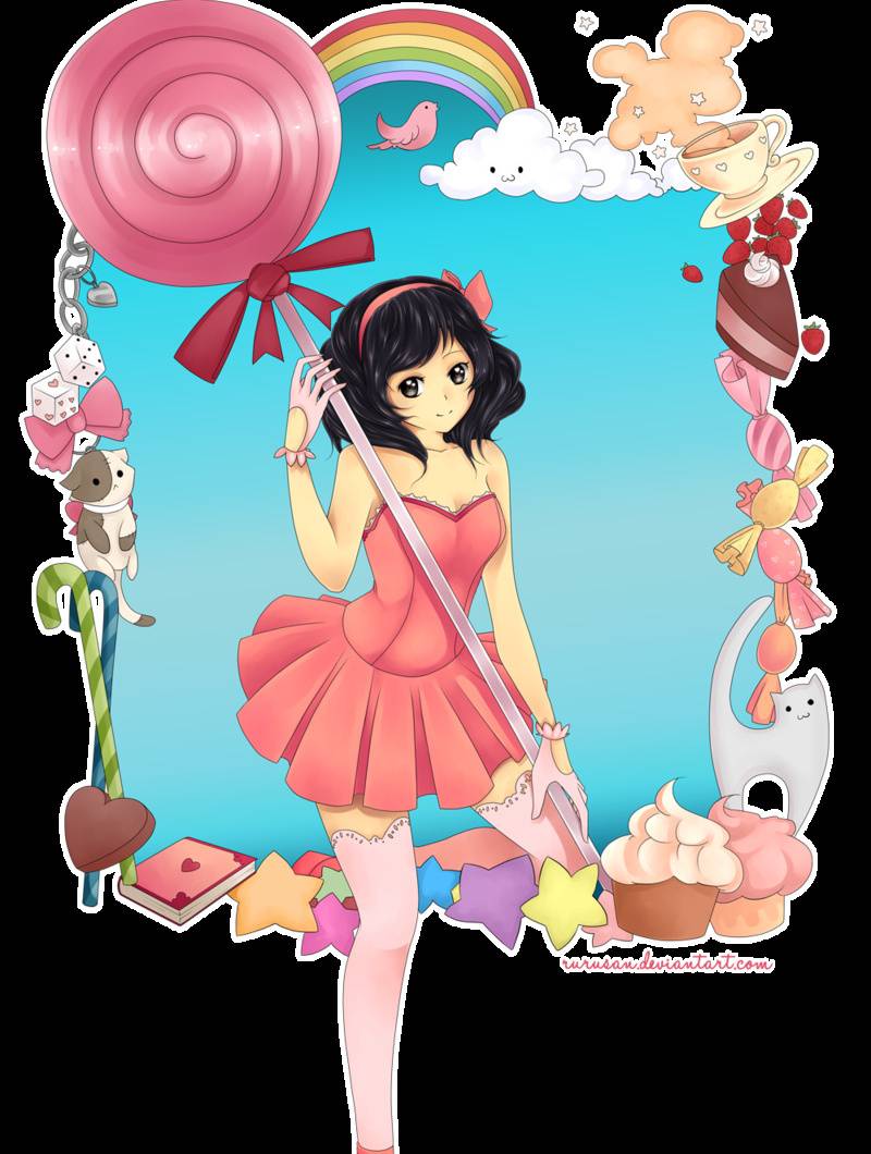 Candy Girl Wallpapers Top Free Candy Girl Backgrounds WallpaperAccess