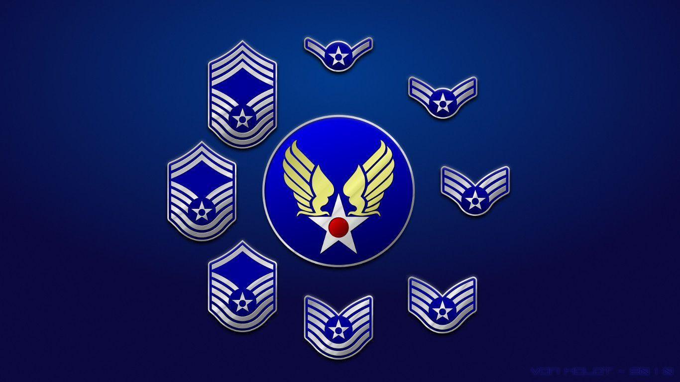 Air Force Logo Wallpapers  Top Free Air Force Logo Backgrounds   WallpaperAccess