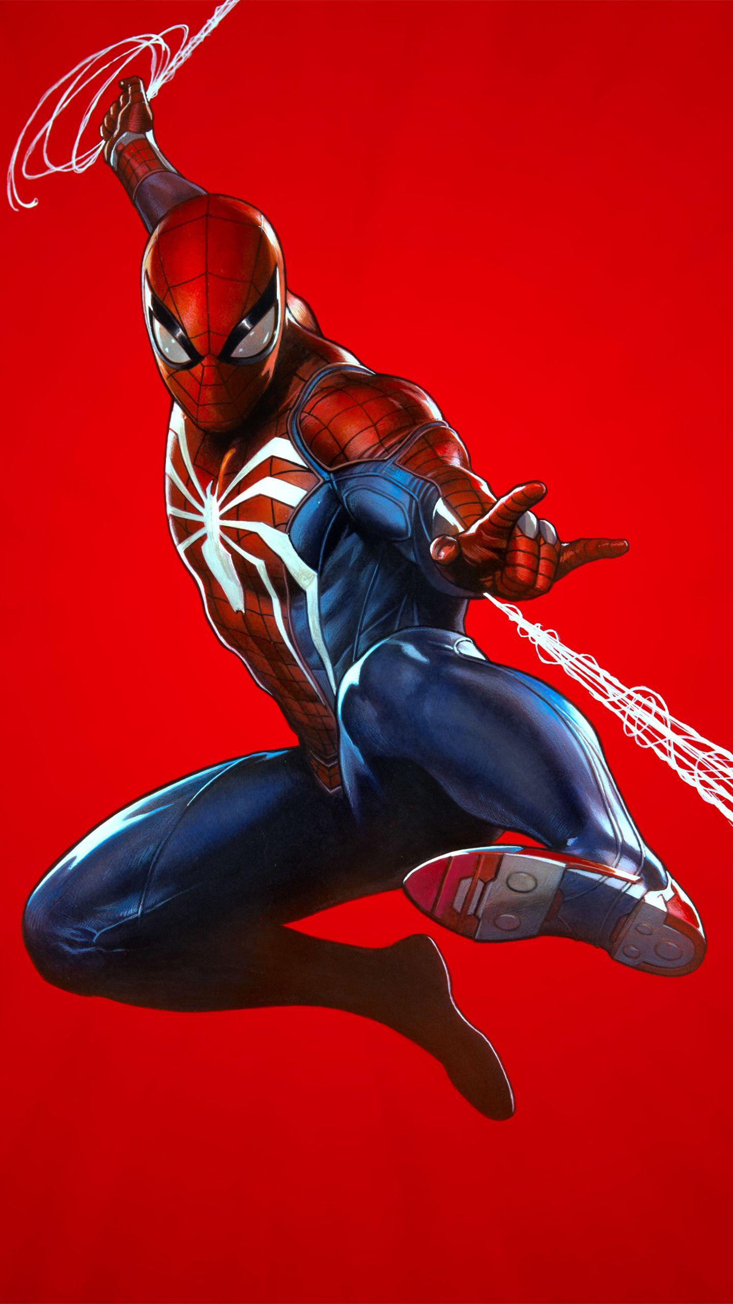 1440x2560 Video Game Spider Man (PS4) (1440x2560) Wallpaper