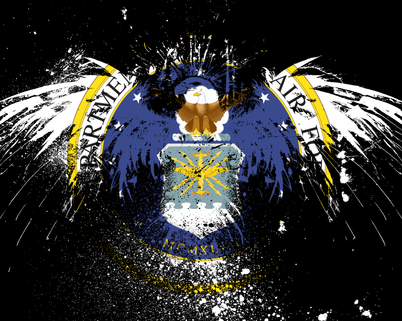 1280x1024 Free download Air Force Logo Wallpaper iPhone Air force logo