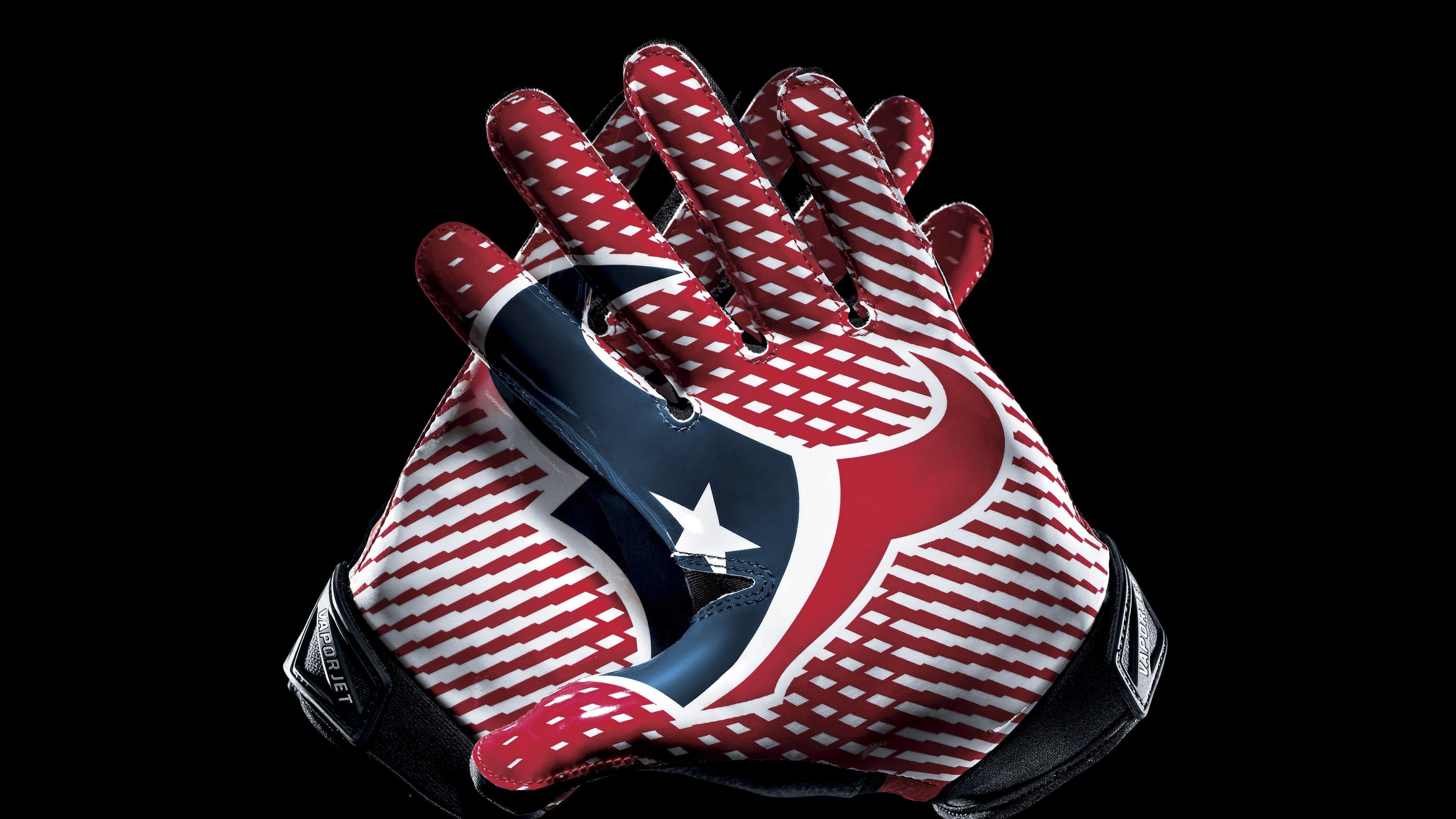 3840x2160 Houston Texans Nike Gloves Wallpaper & Background