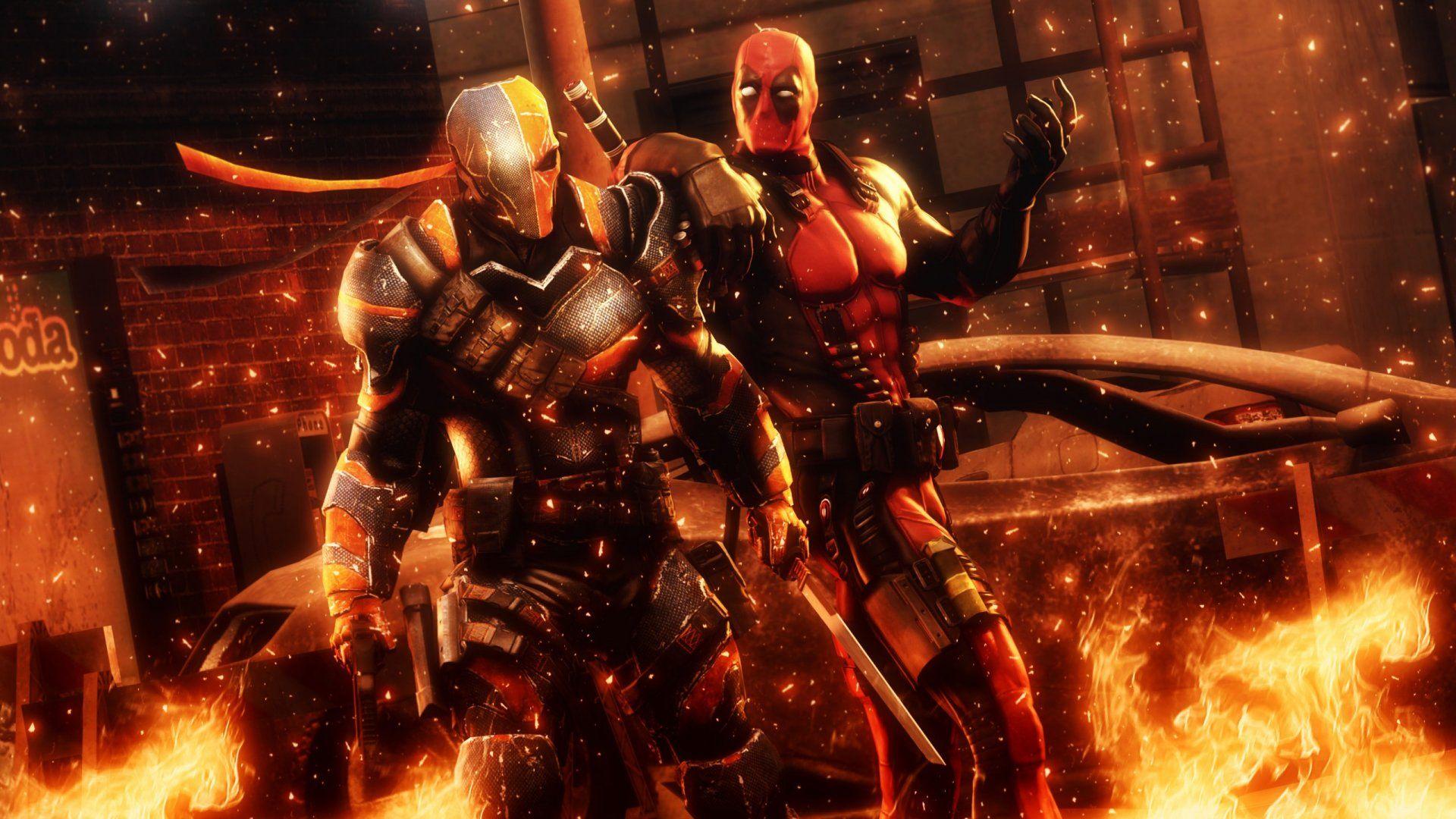 1920x1080 Download desktop wallpaper Deathstroke Slade Wilson 1920x1080