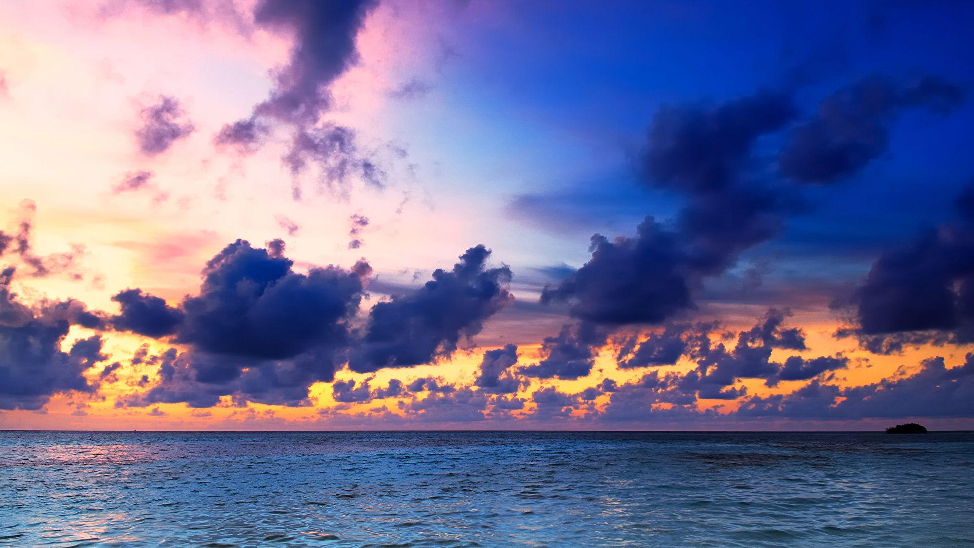 Maldives Sunrise Wallpapers - Top Free Maldives Sunrise Backgrounds ...