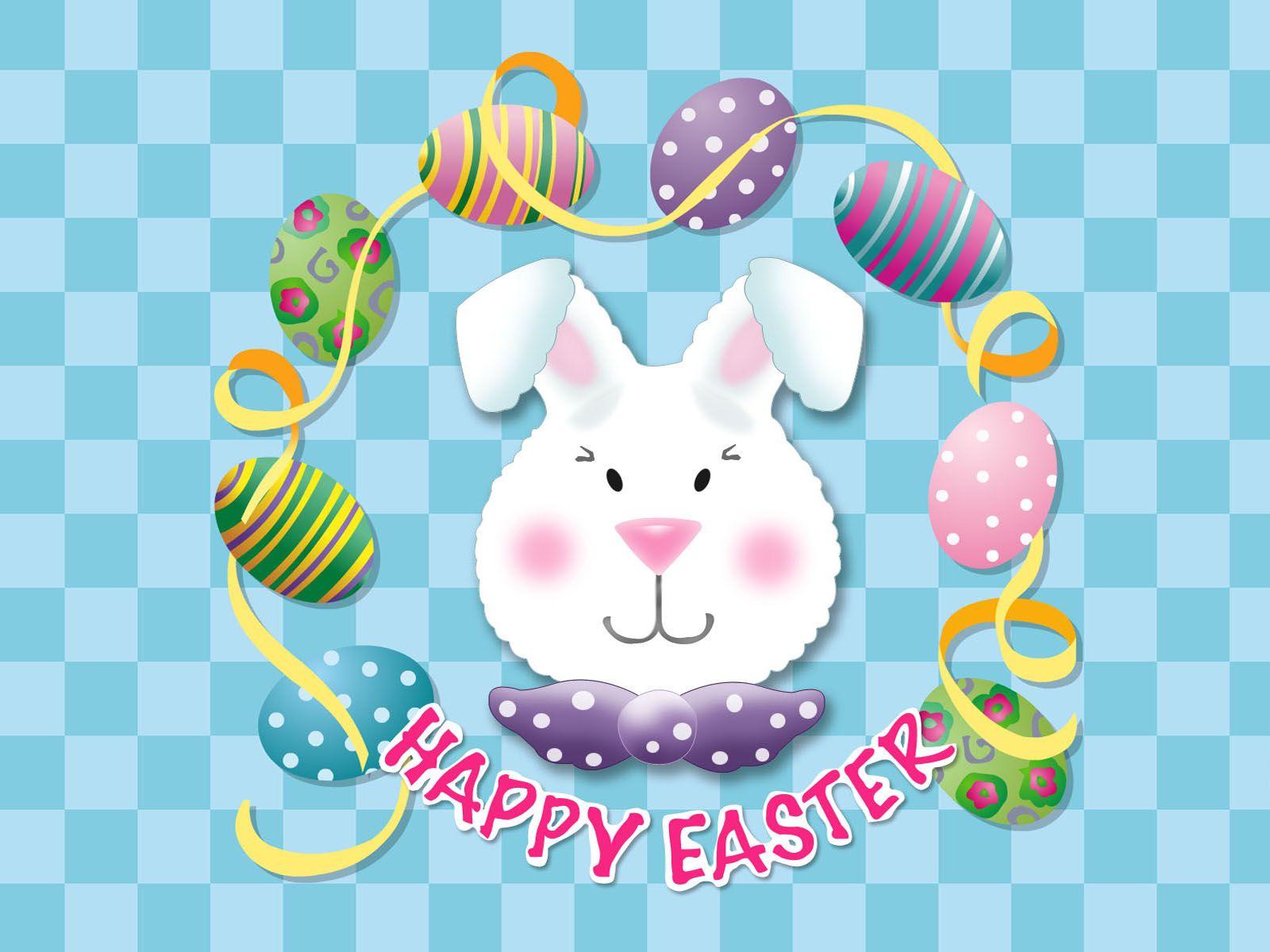 1600x1200 Easter bunny head wallpaper. Easter bunny head