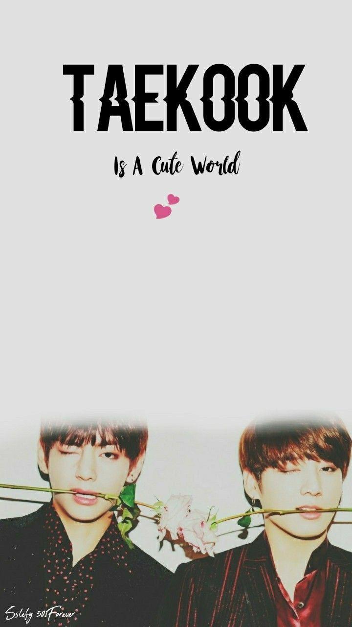 720x1280 Taekook Cute Wallpaper