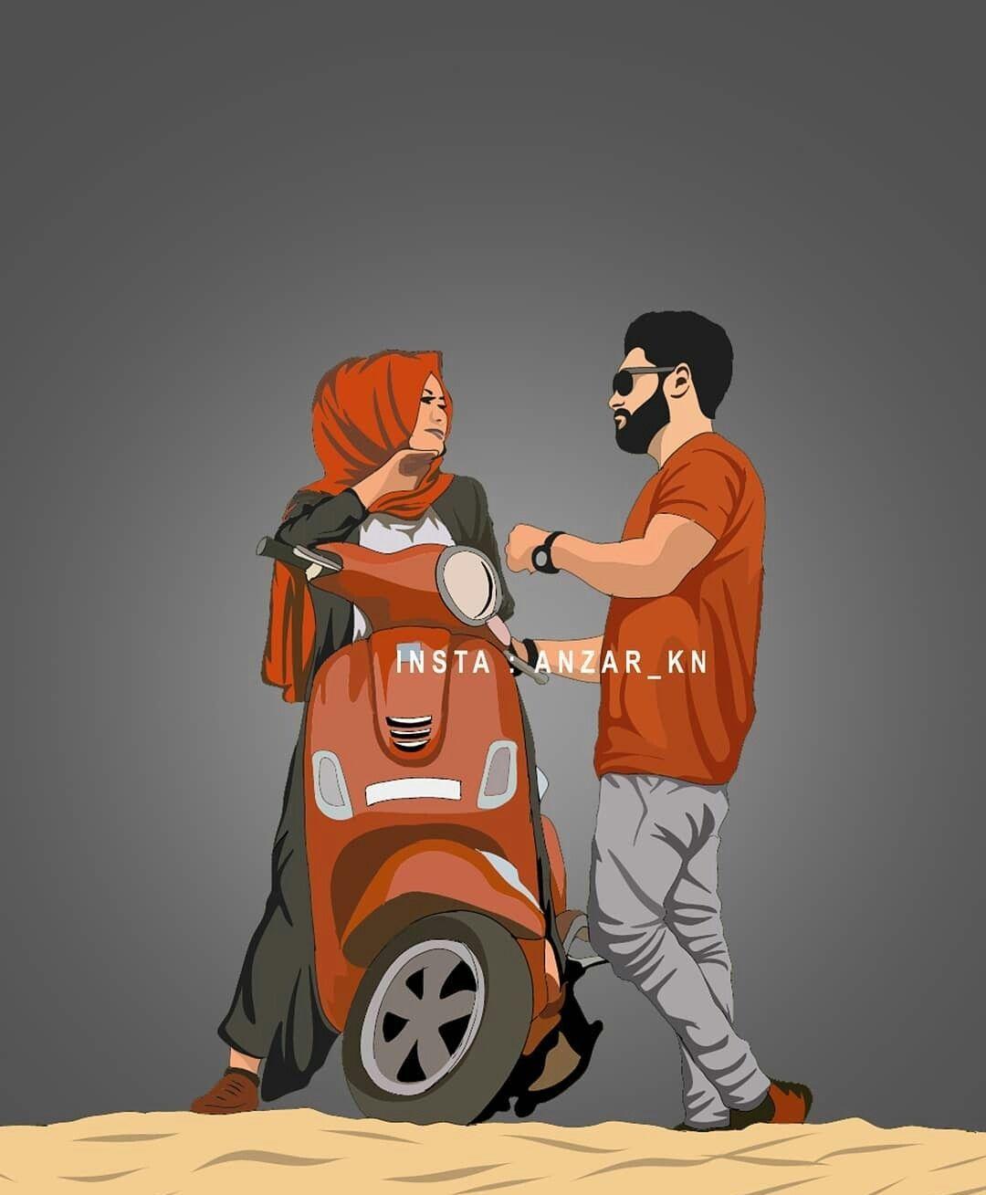1080x1309 Muslim couple art
