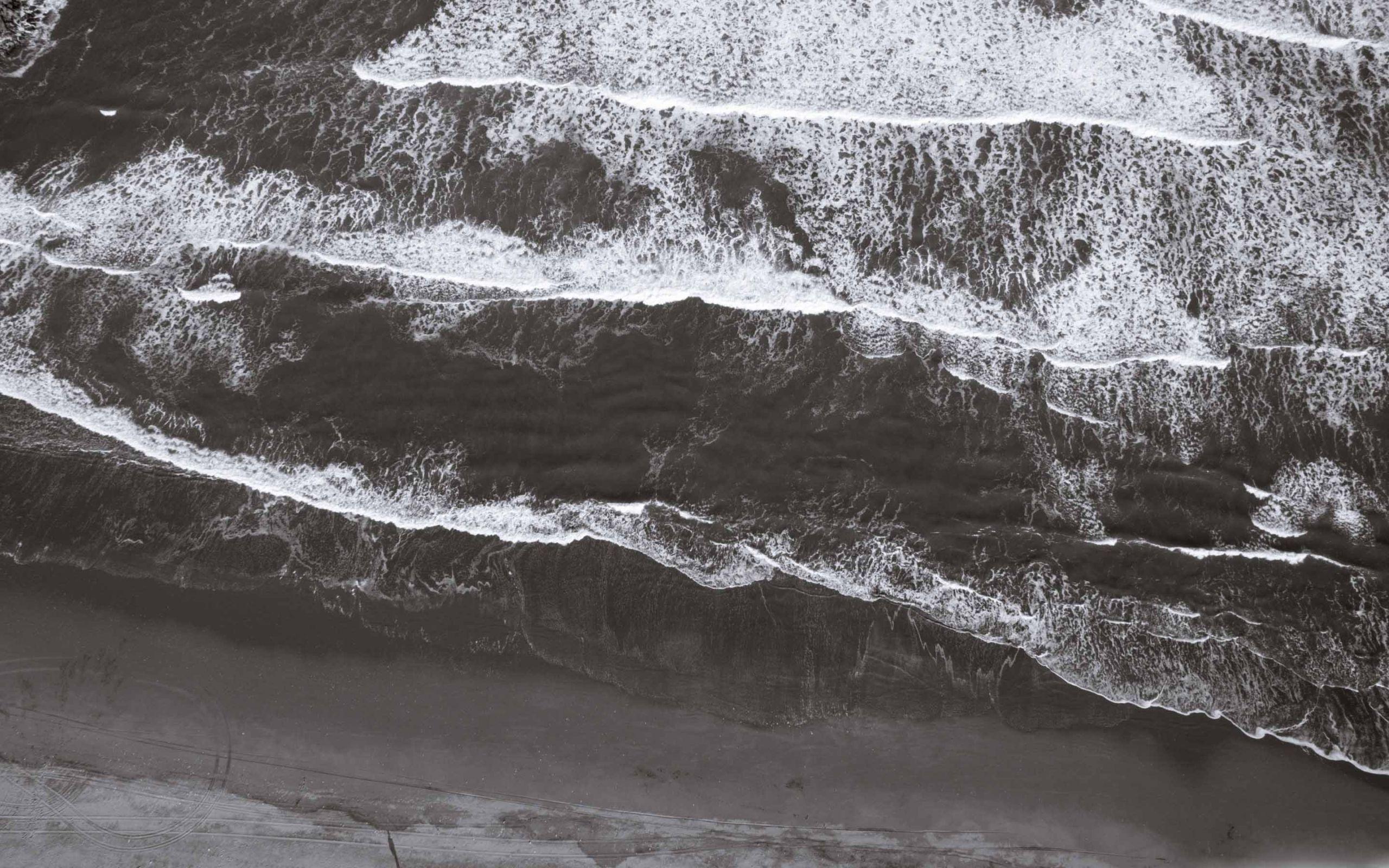2560x1600 Drone Photography Beach MacBook Air Wallpaper Download