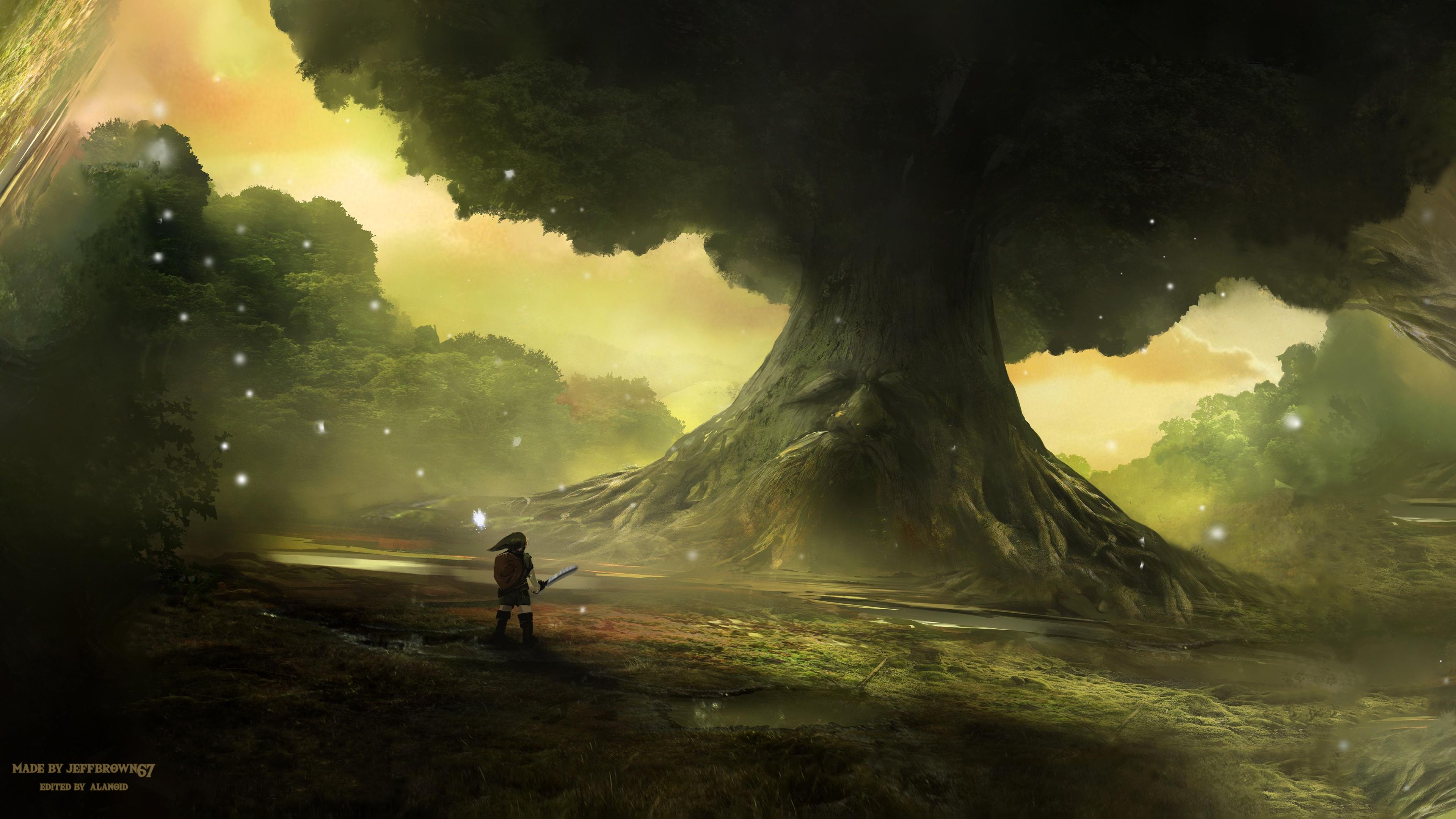 3840x2160 Zelda Ocarina Of Time Art Wallpaper & Background Download