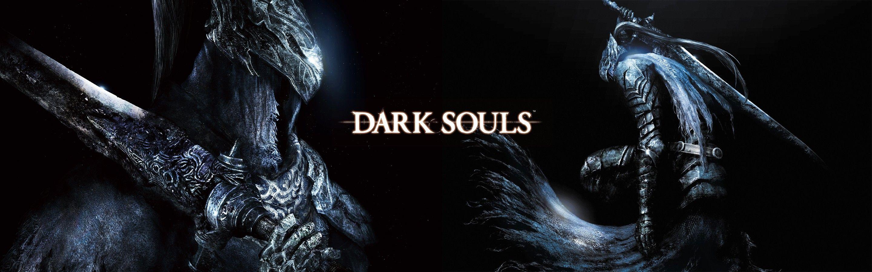 2880x900 dark, Souls, Artorias, The, Abysswalker Wallpaper HD / Desktop
