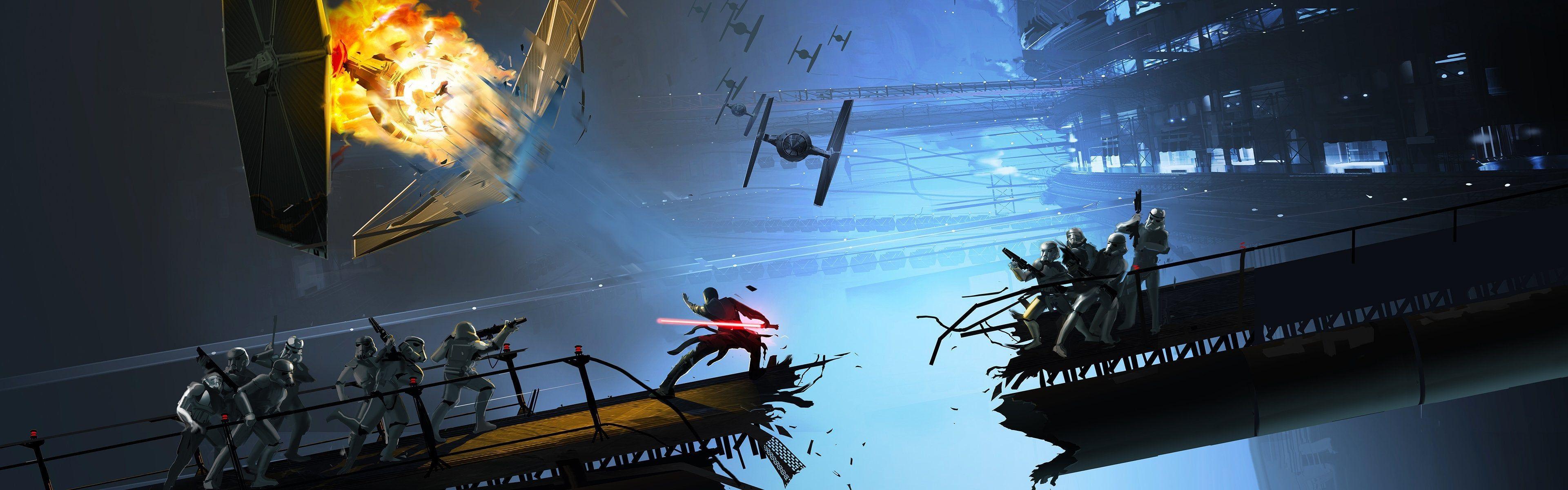 3840x1200 Star War HD Wallpaper [3840x1200]