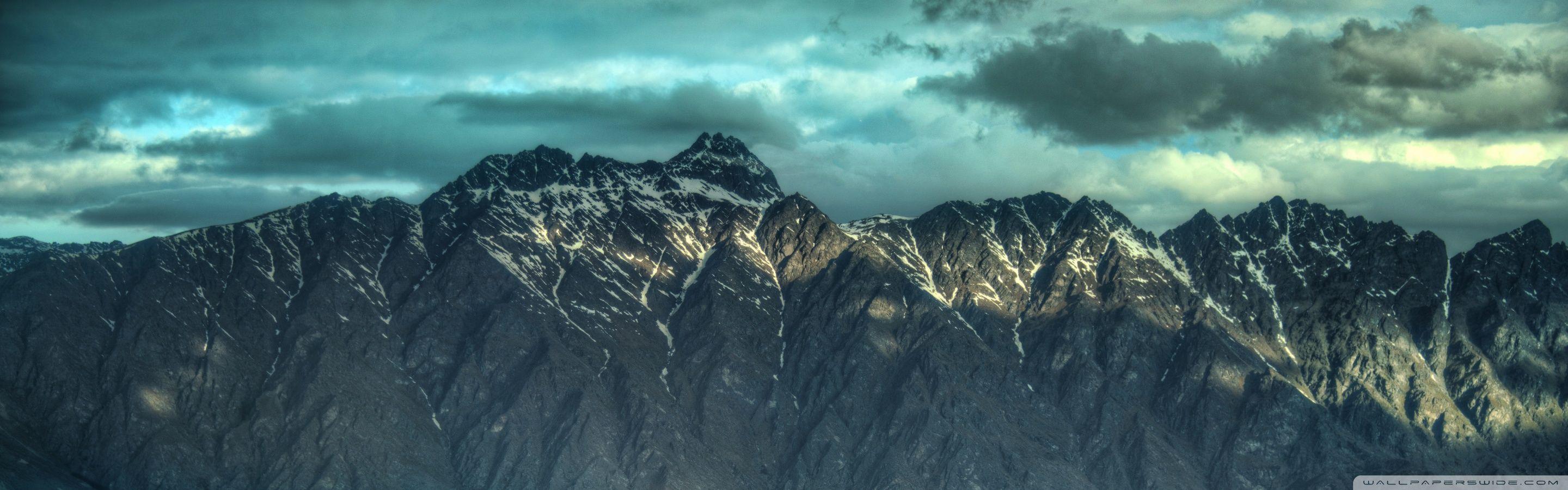 2880x900 Mountains New Zealand Ultra HD Desktop Background Wallpaper for 4K