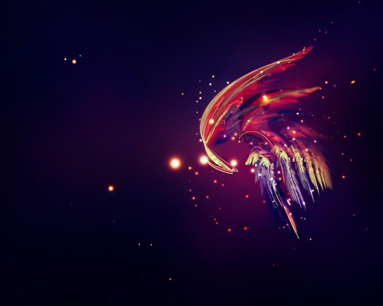 1280x1024 Cool Purple Abstract 3D Art, Wallpaper: Desktop HD Wallpaper