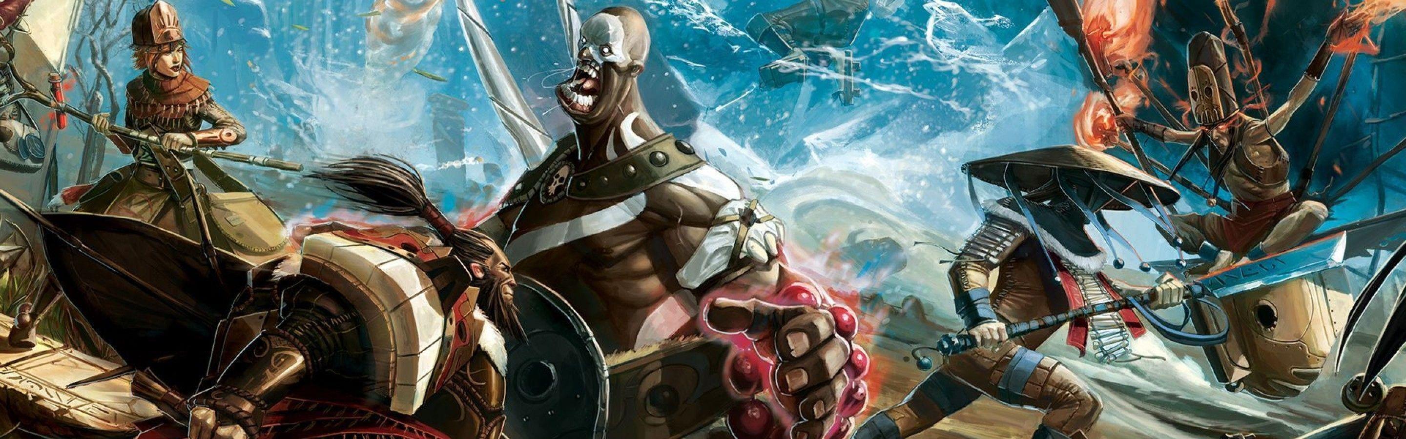 2880x900 BLOODLINE CHAMPIONS fantasy (22) wallpaperx900