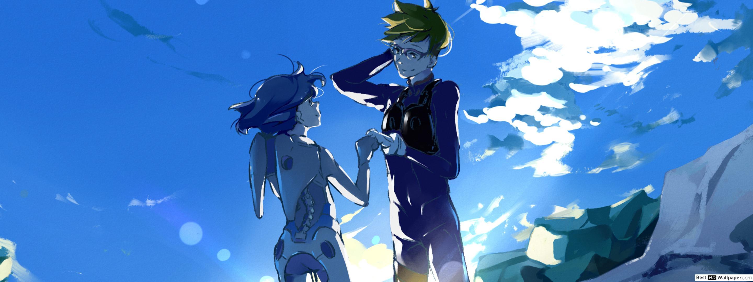 2880x1080 DARLING in the FRANXX & Goro HD wallpaper download