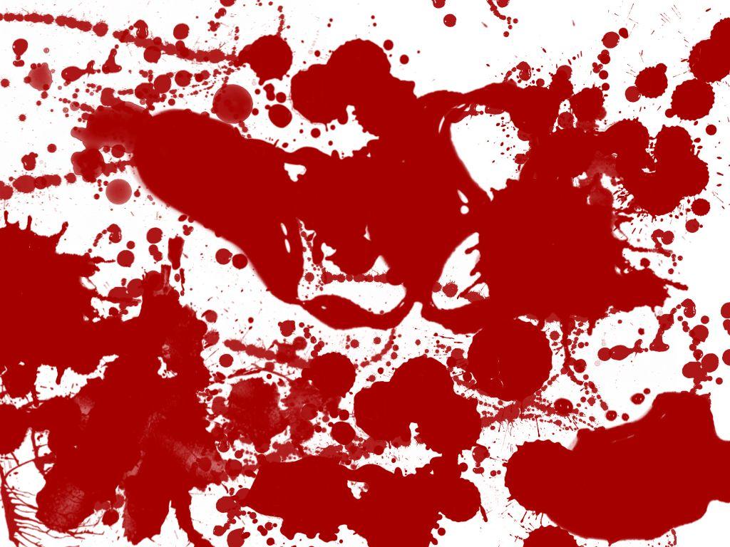 1024x768 Blood Splatter Wallpaper