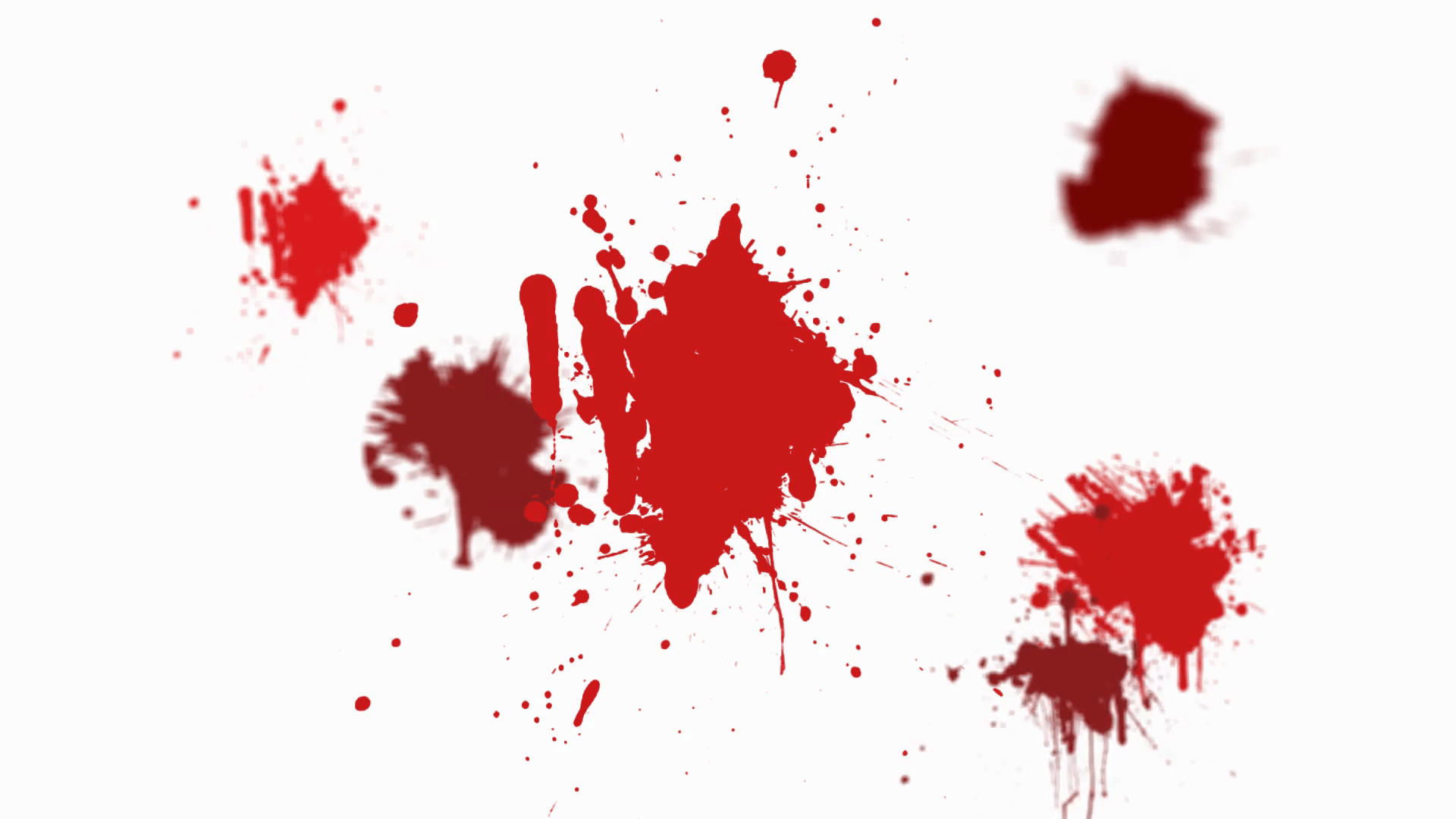 1920x1080 Blood splatter animation Motion Background
