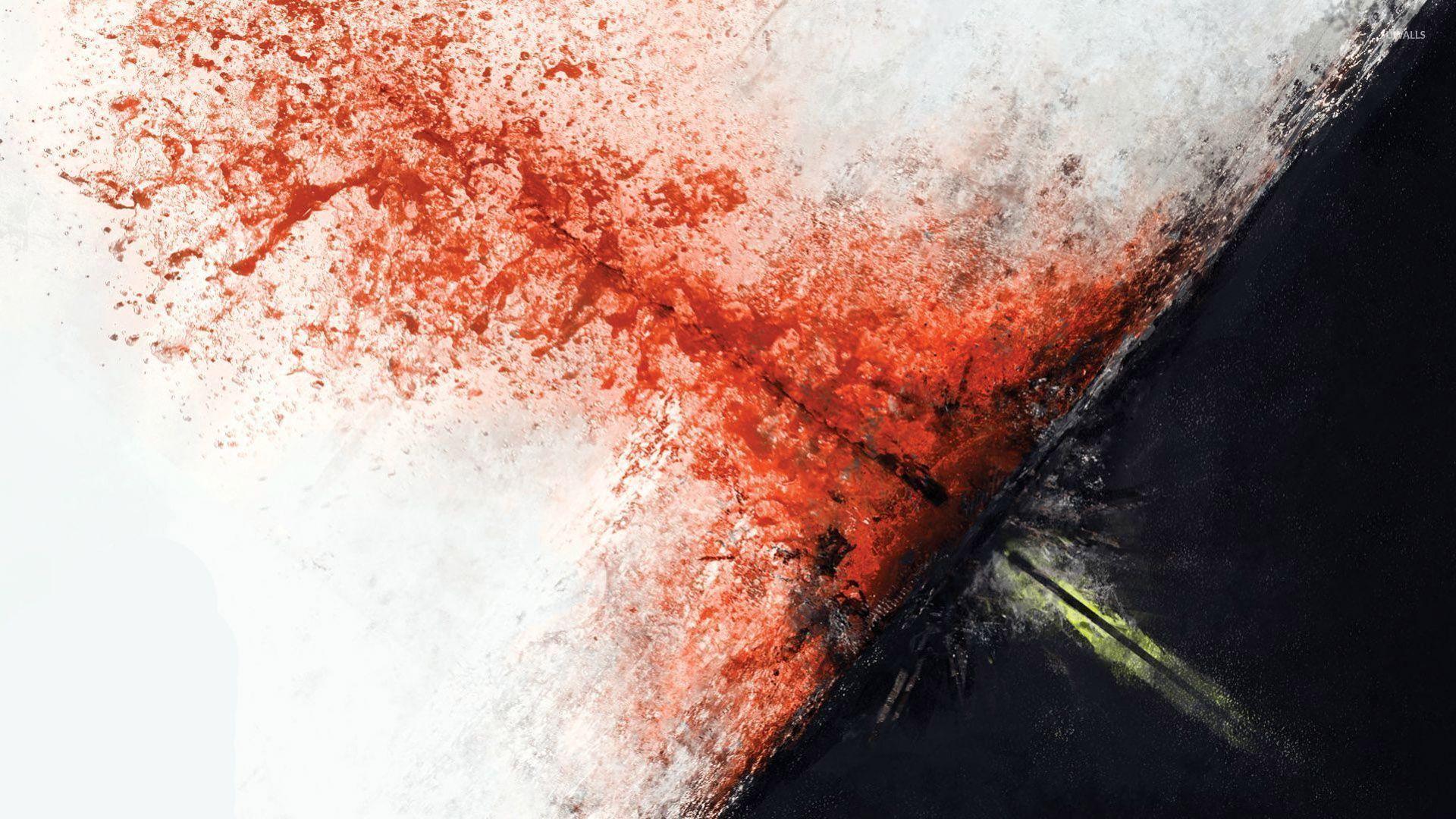 1920x1080 Red splatter wallpaper wallpaper