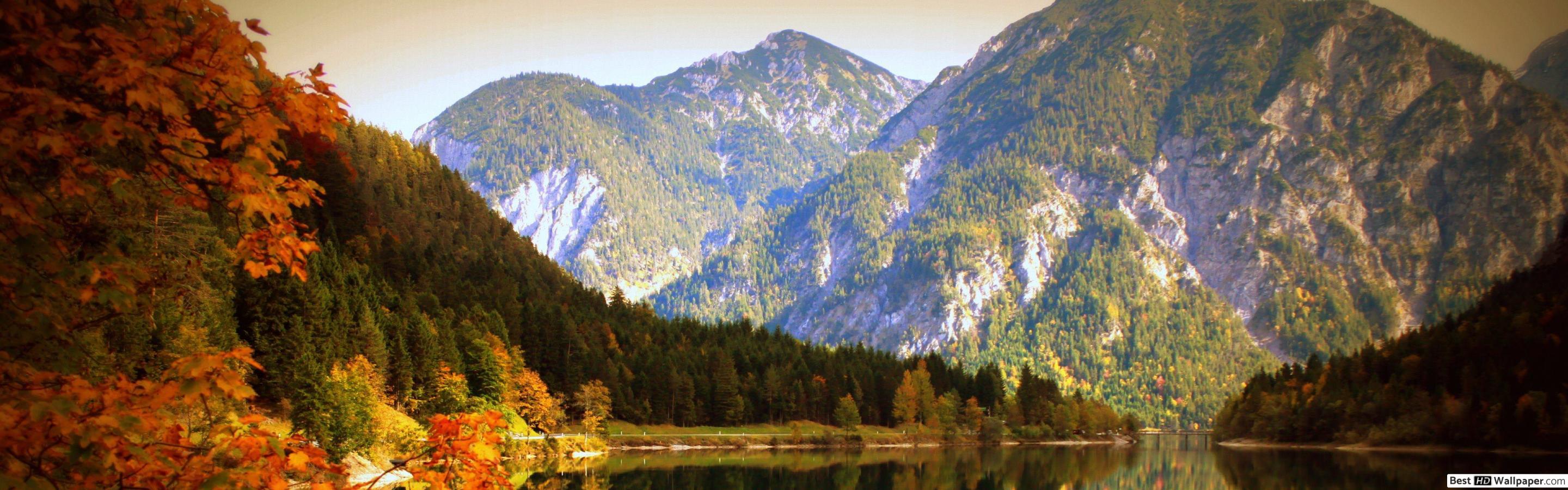 2880x900 Nature background view HD wallpaper download
