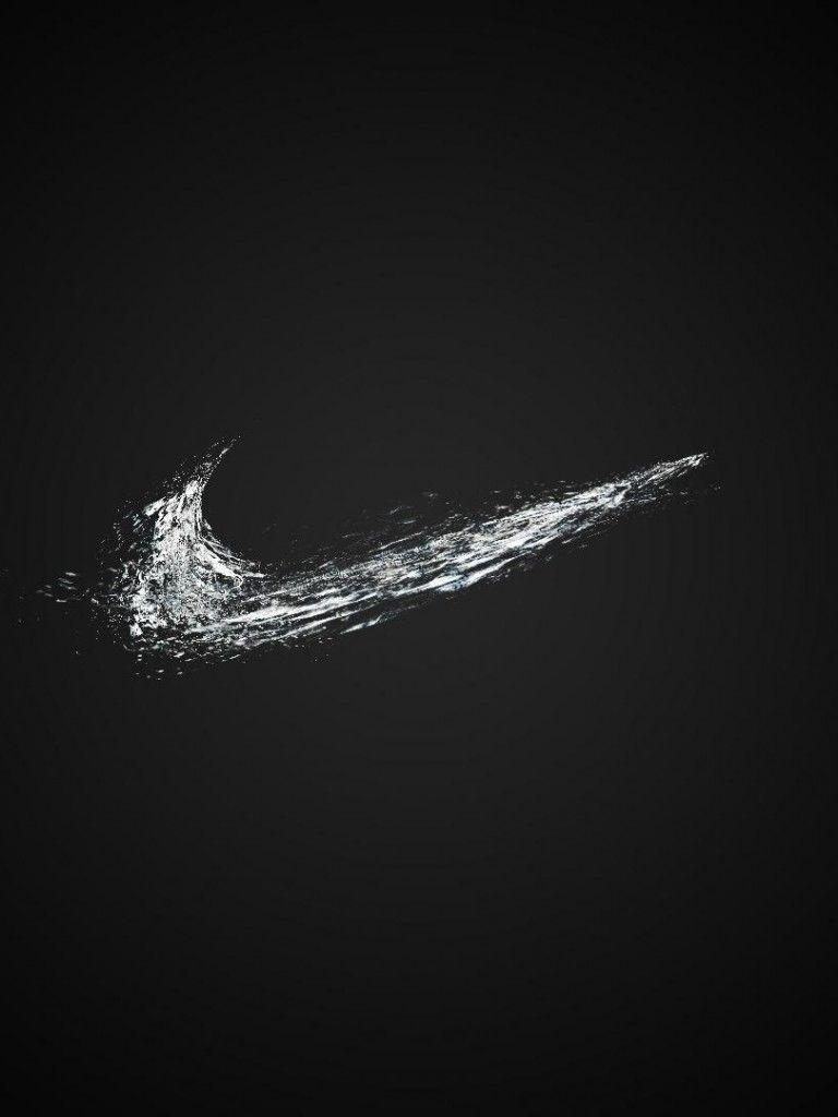 768x1024 White Nike Logo Wallpaper 849 Non Retina IPad