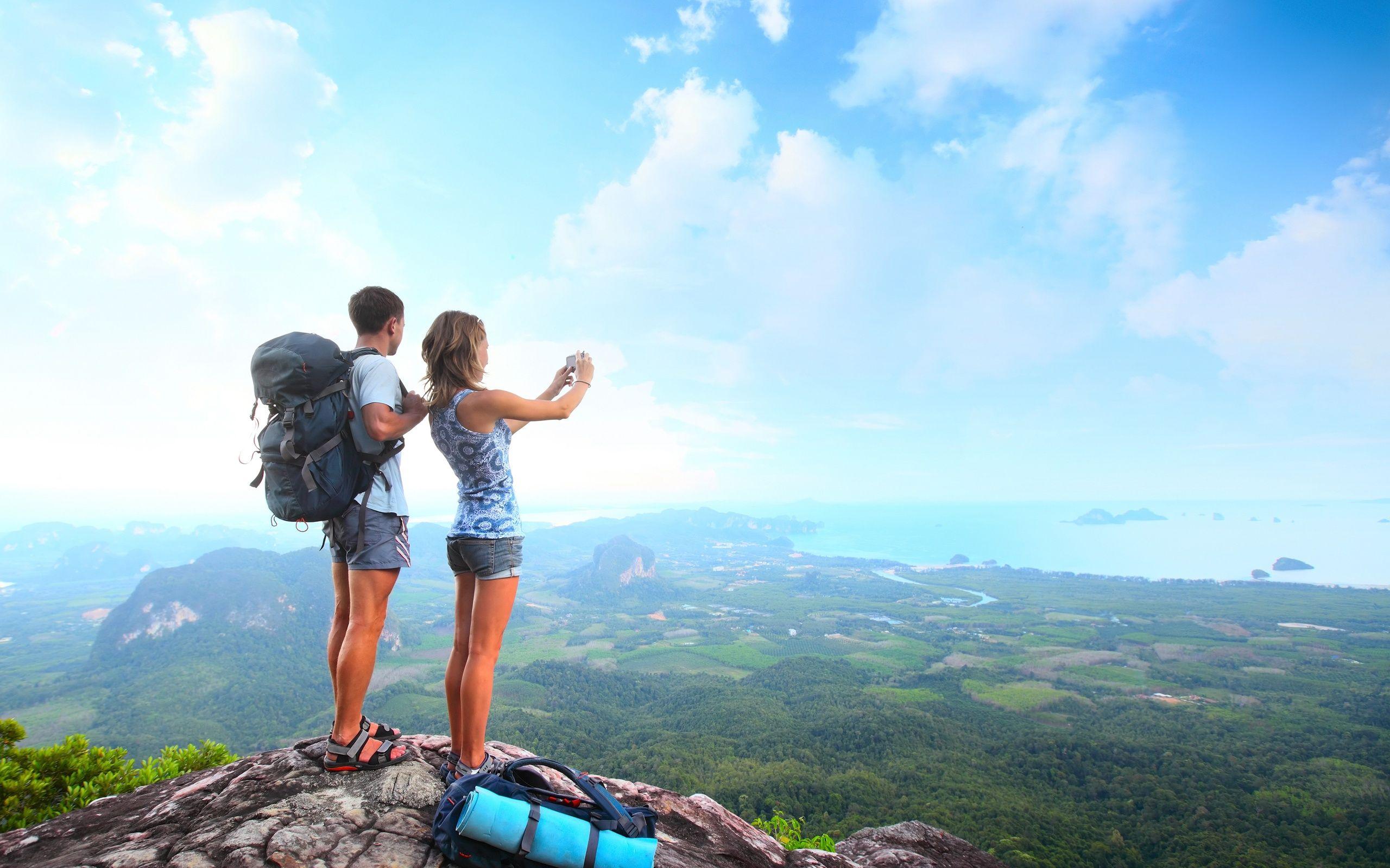 2560x1600 Free download Hiking on mountains 4K Ultra HD wallpaper 4k