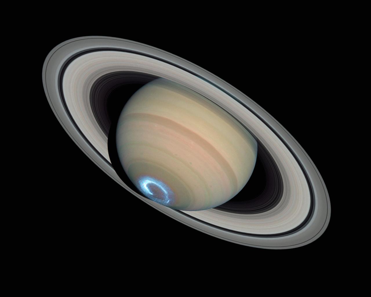 1280x1024 Z wallpaper saturno tormenta eléctrica en la pole. Santos