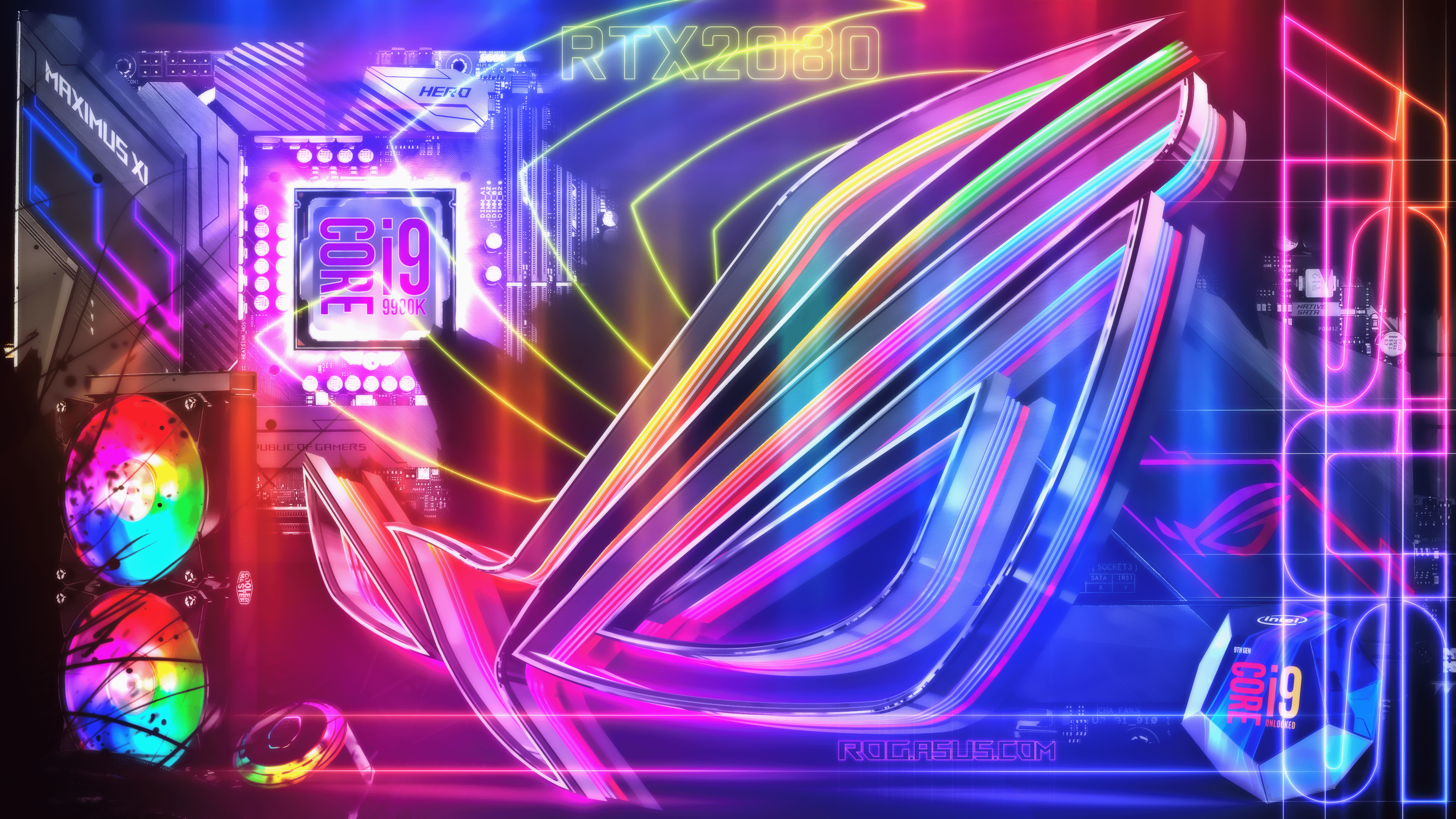 3840x2160 ASUS / ROG Wallpaper Creations
