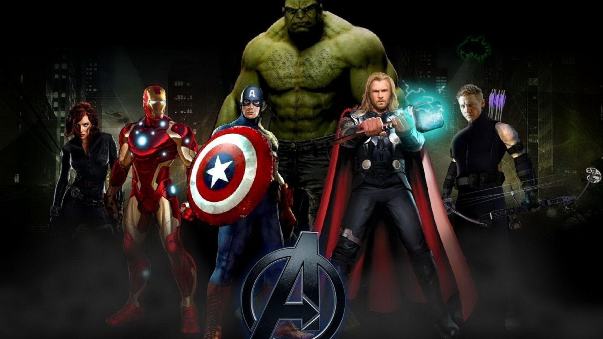 1920x1080 PUS4RDE The Avengers Desktop Wallpaper 1920x1080 px