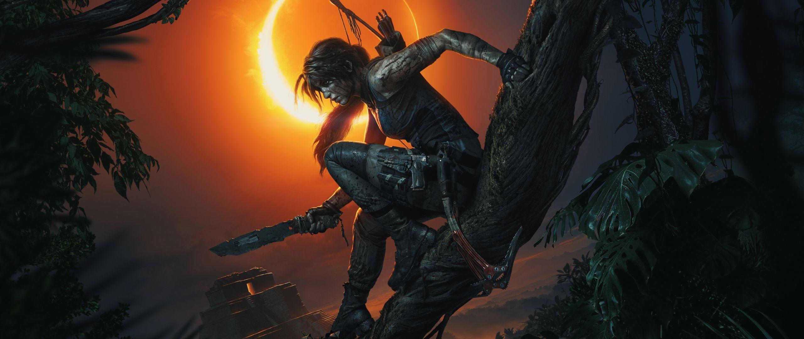 2560x1080 Download 2560x1080 wallpaper shadow of the tomb raider, video game