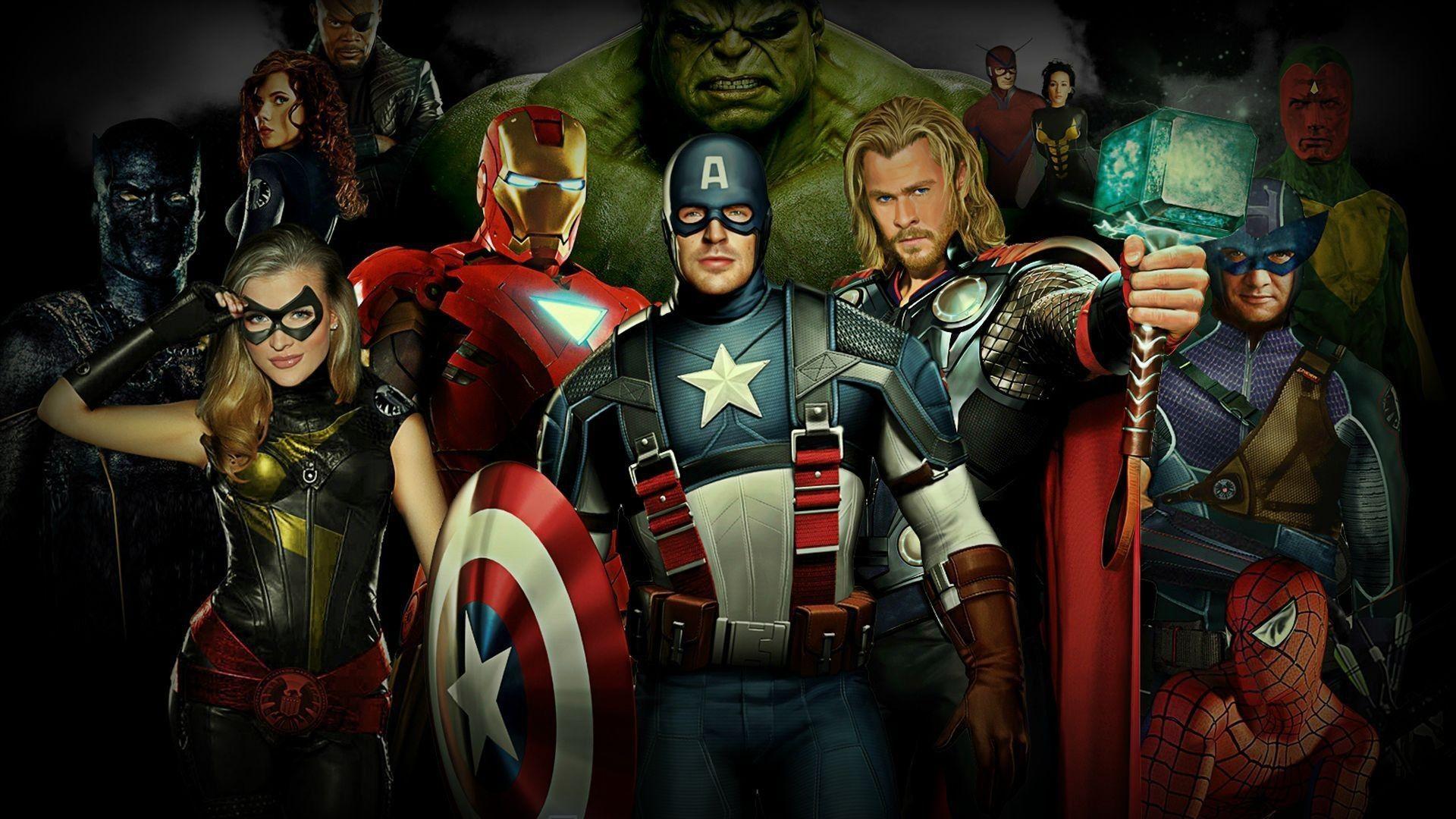 1920x1080 Avengers Desktop Wallpaper