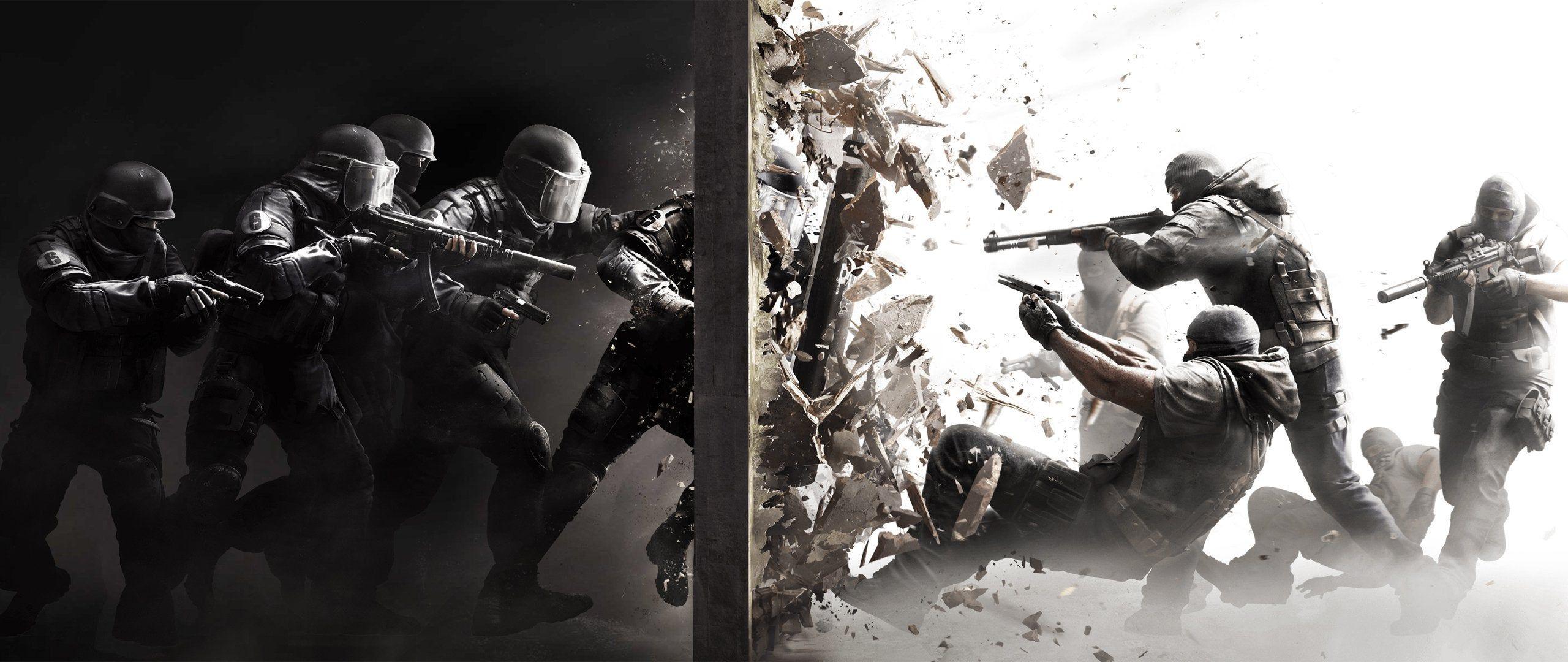 2560x1080 21:9 2560x1080 Rainbow Six Seige wallpaper!