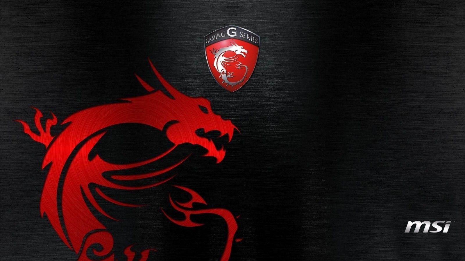 1600x900 Download 1600x900 Msi, Dragon, Logo, Gaming G Series Wallpaper