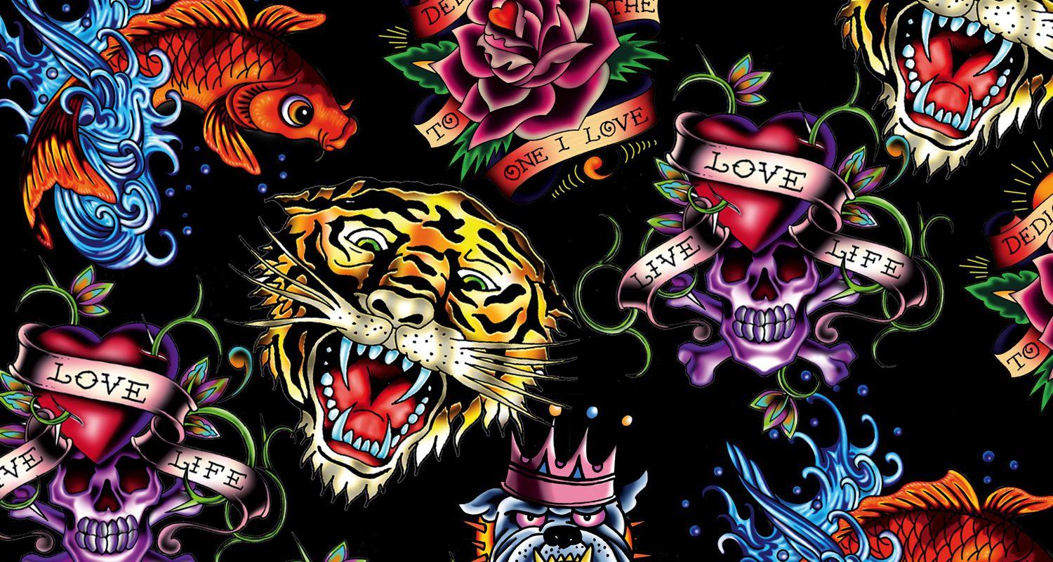 Ed Hardy Wallpapers - Top Free Ed Hardy Backgrounds - WallpaperAccess