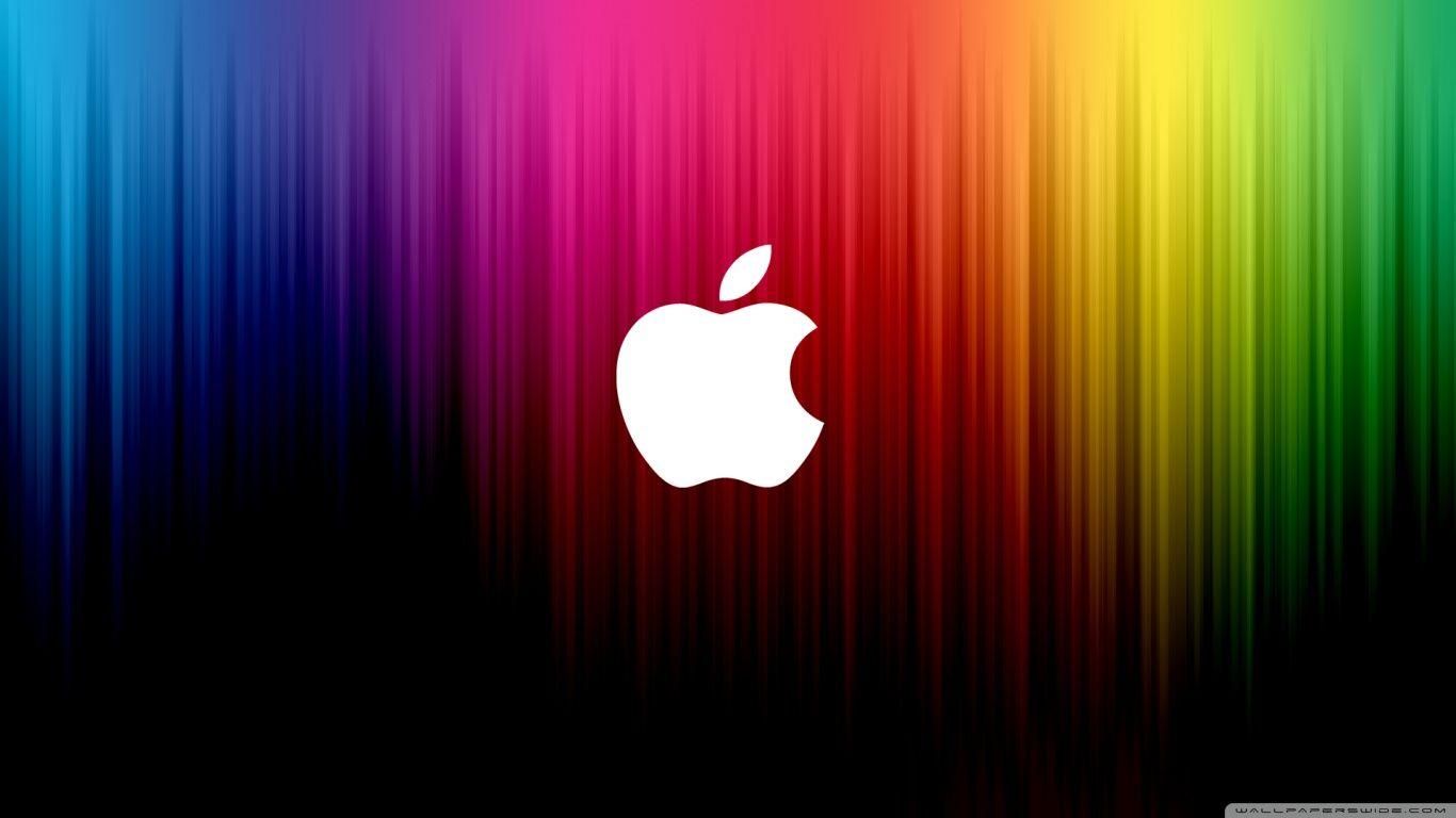 Rainbow Apple Wallpapers Top Free Rainbow Apple Backgrounds