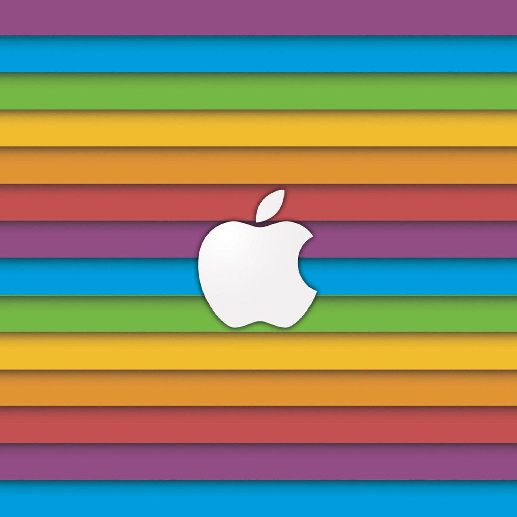 Rainbow Apple Wallpapers Top Free Rainbow Apple Backgrounds