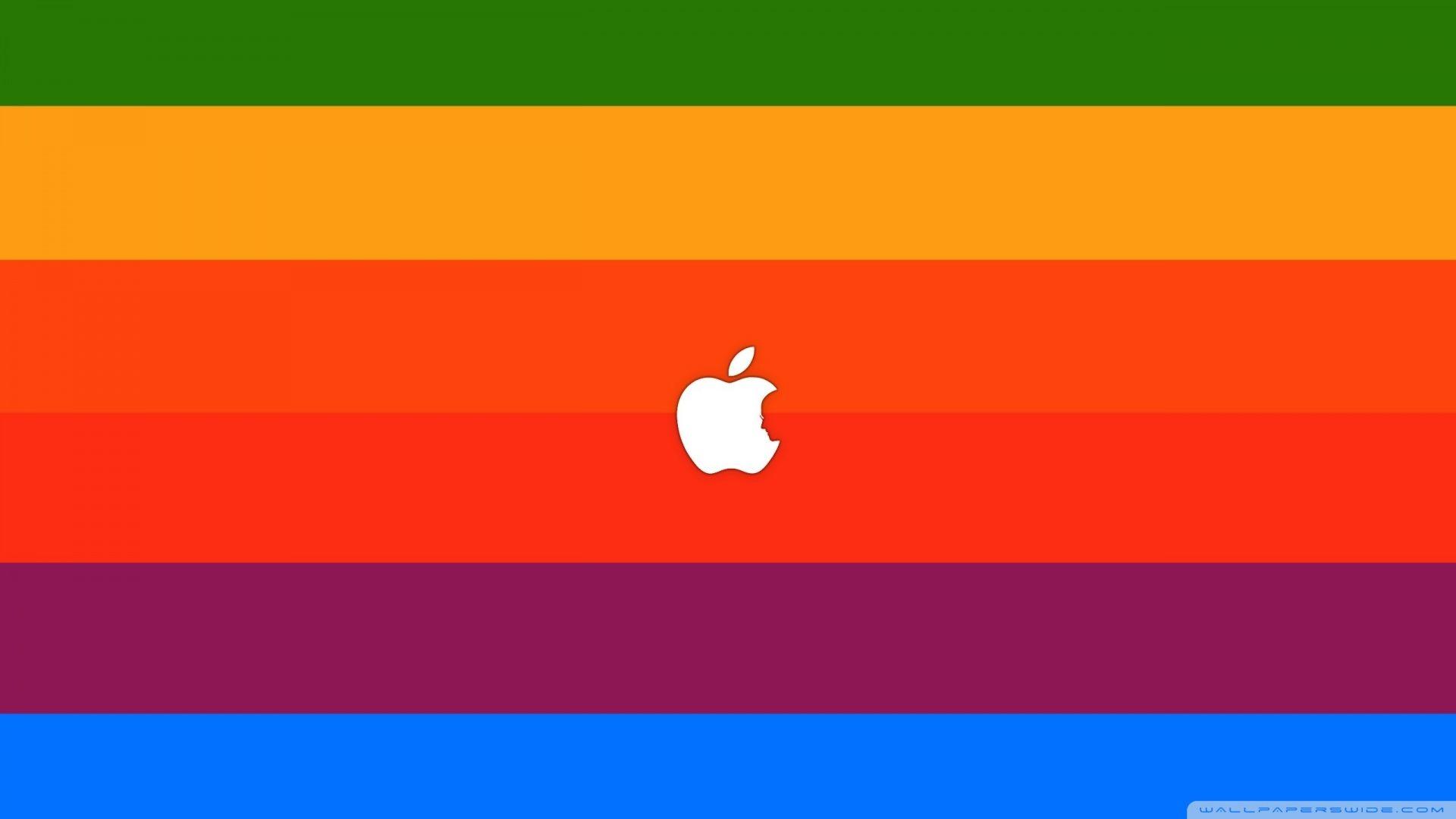 Rainbow Apple Wallpapers Top Free Rainbow Apple Backgrounds