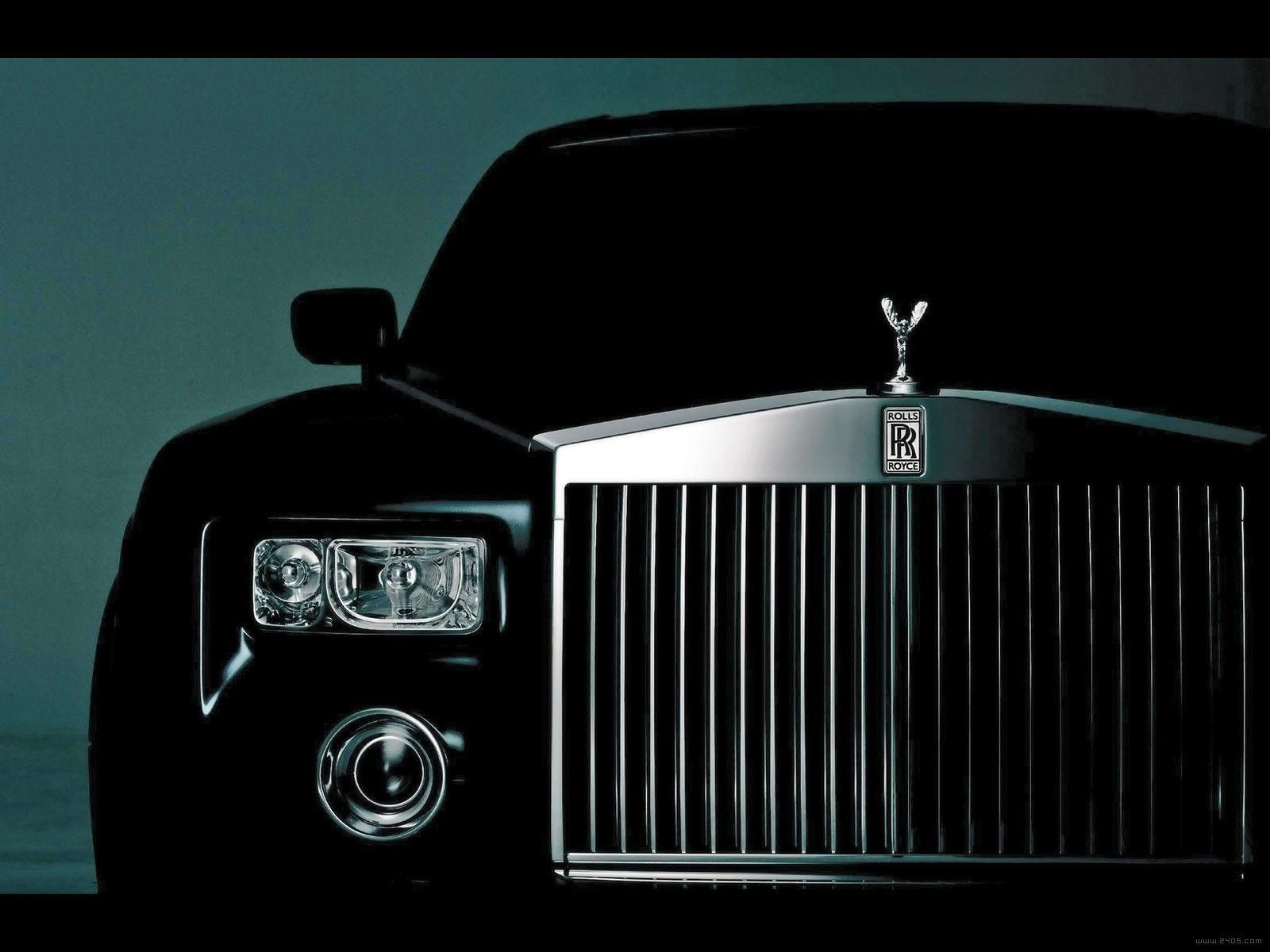 Download wallpaper 1366x768 rollsroyce front view headlights bumper  tablet laptop hd background