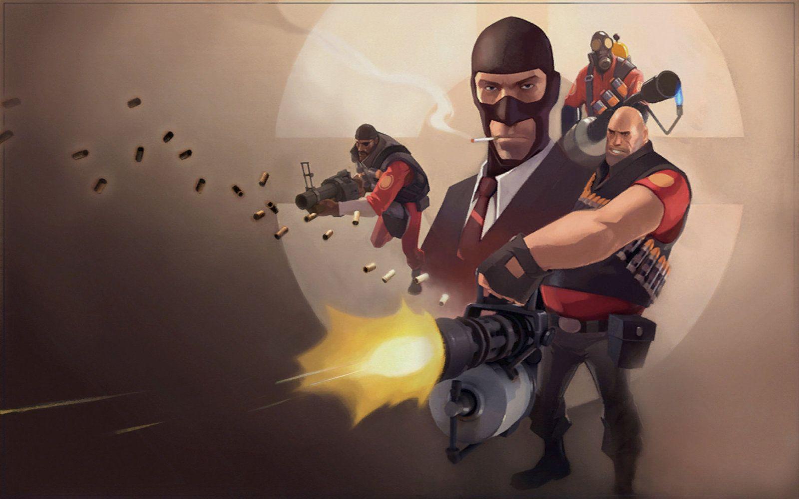 1600x1000 TF2 RED Wallpaper