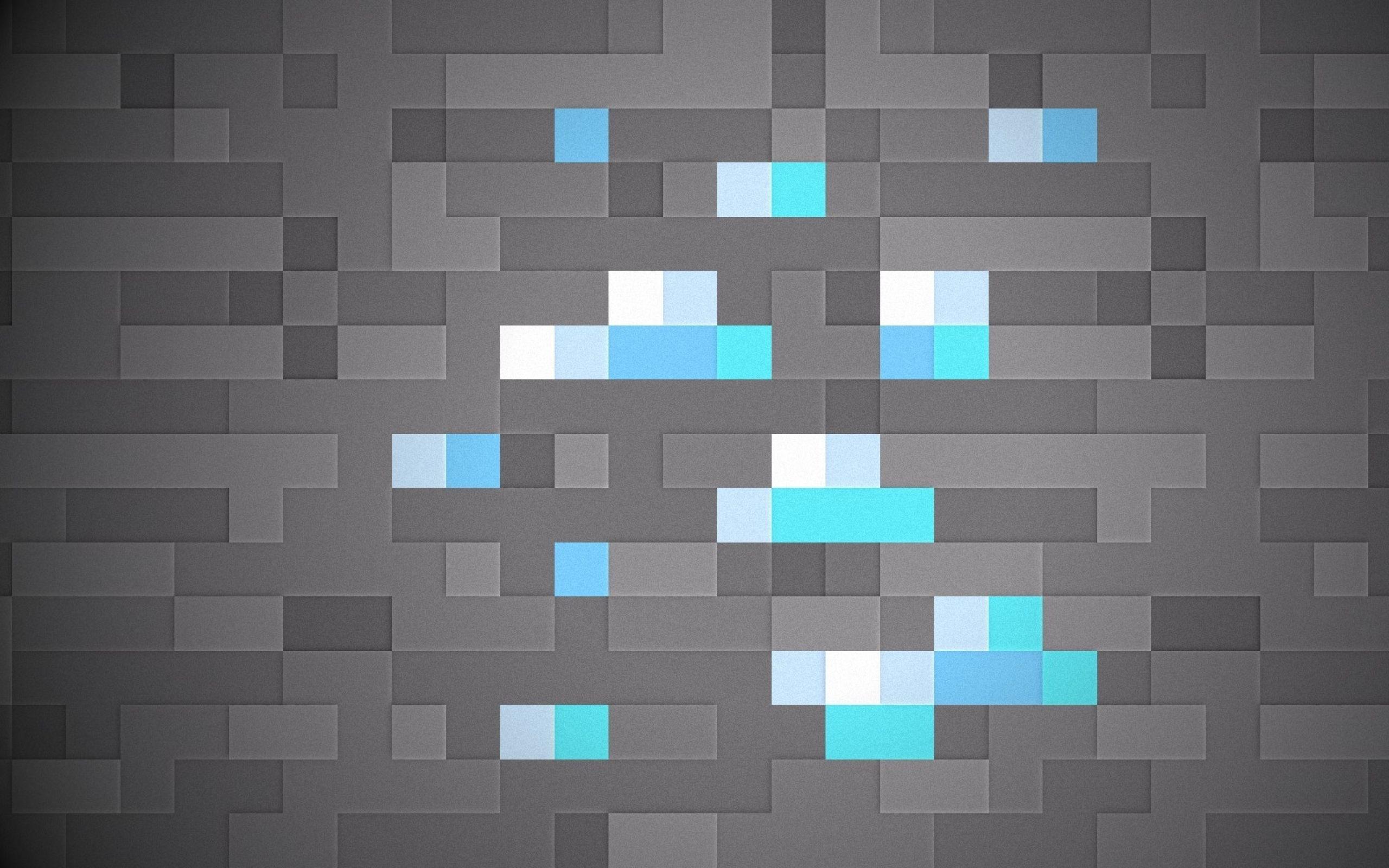 2560x1600 Minecraft Wallpaper Diamond