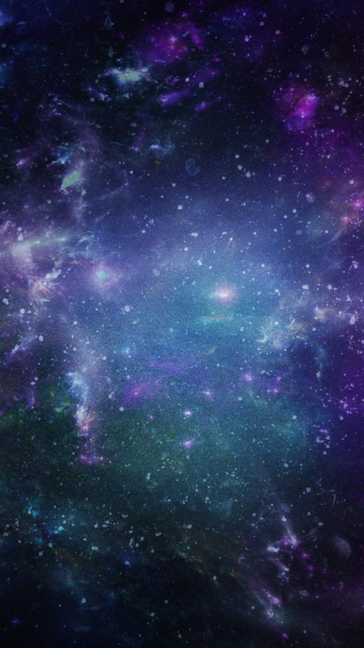 750x1334 Outer space wallpaper