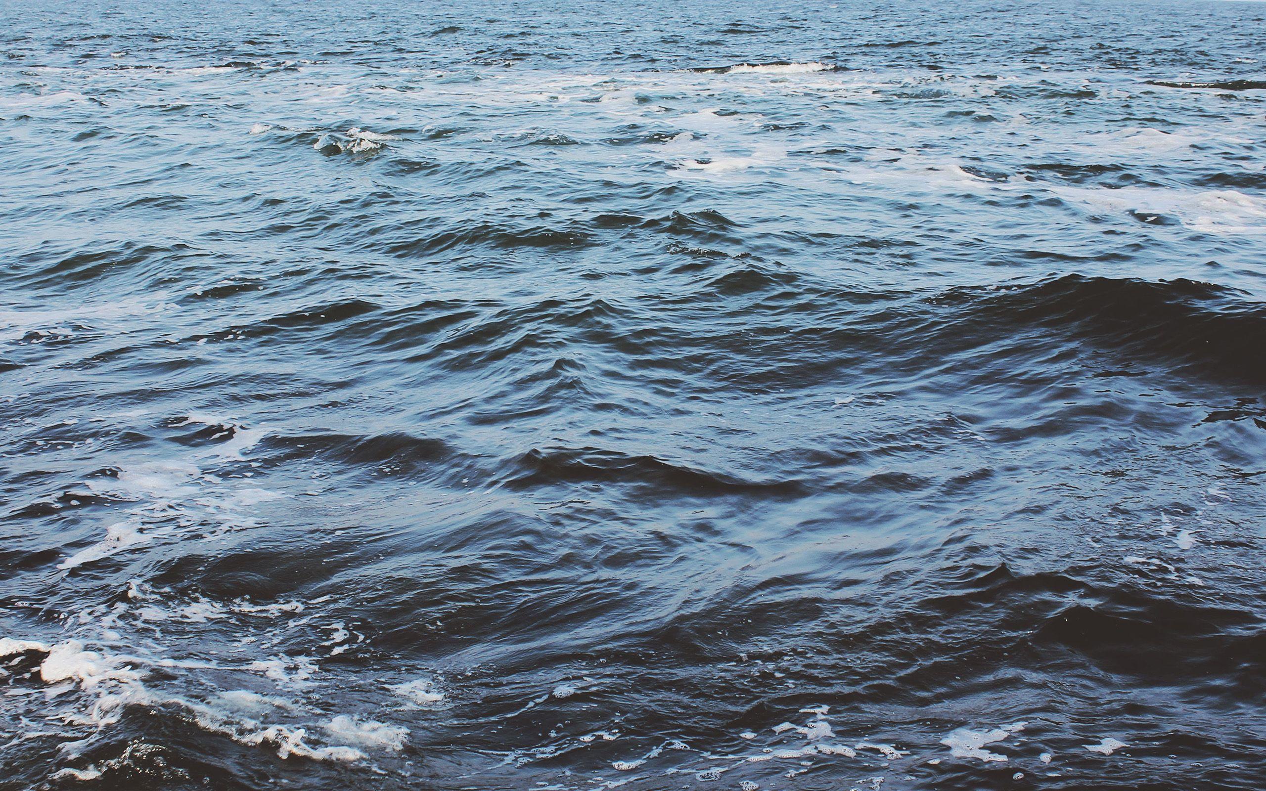 2560x1600 Sea Water Beach Nature Blue Wave Wallpaper