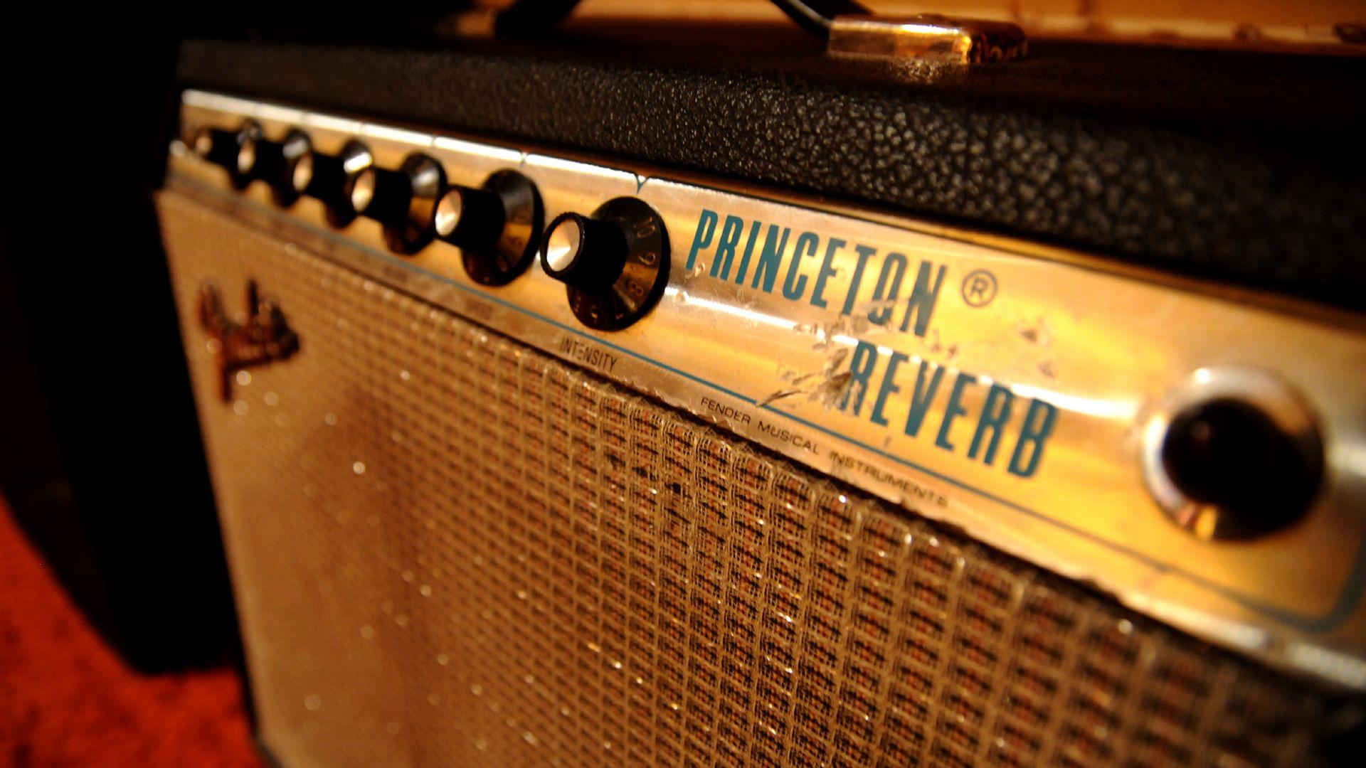 1920x1080 Music Instrument: Guitar Amp Wallpaper