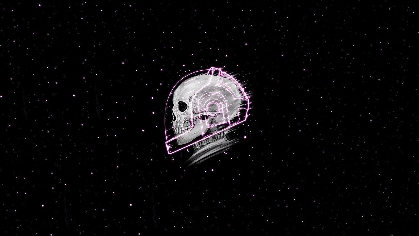 1360x768 Skull Stars 4k Laptop HD HD 4k Wallpaper, Image